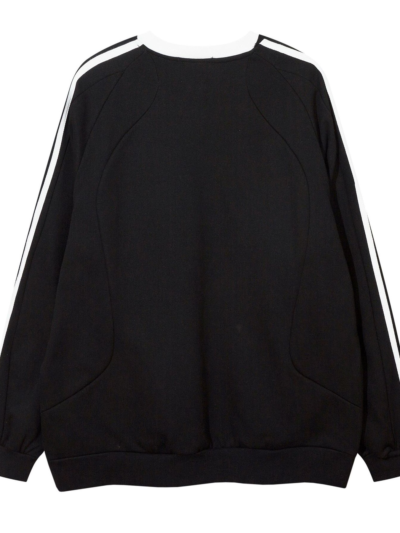 Men's Striped V-Neck Long Sleeve Sweatshirt