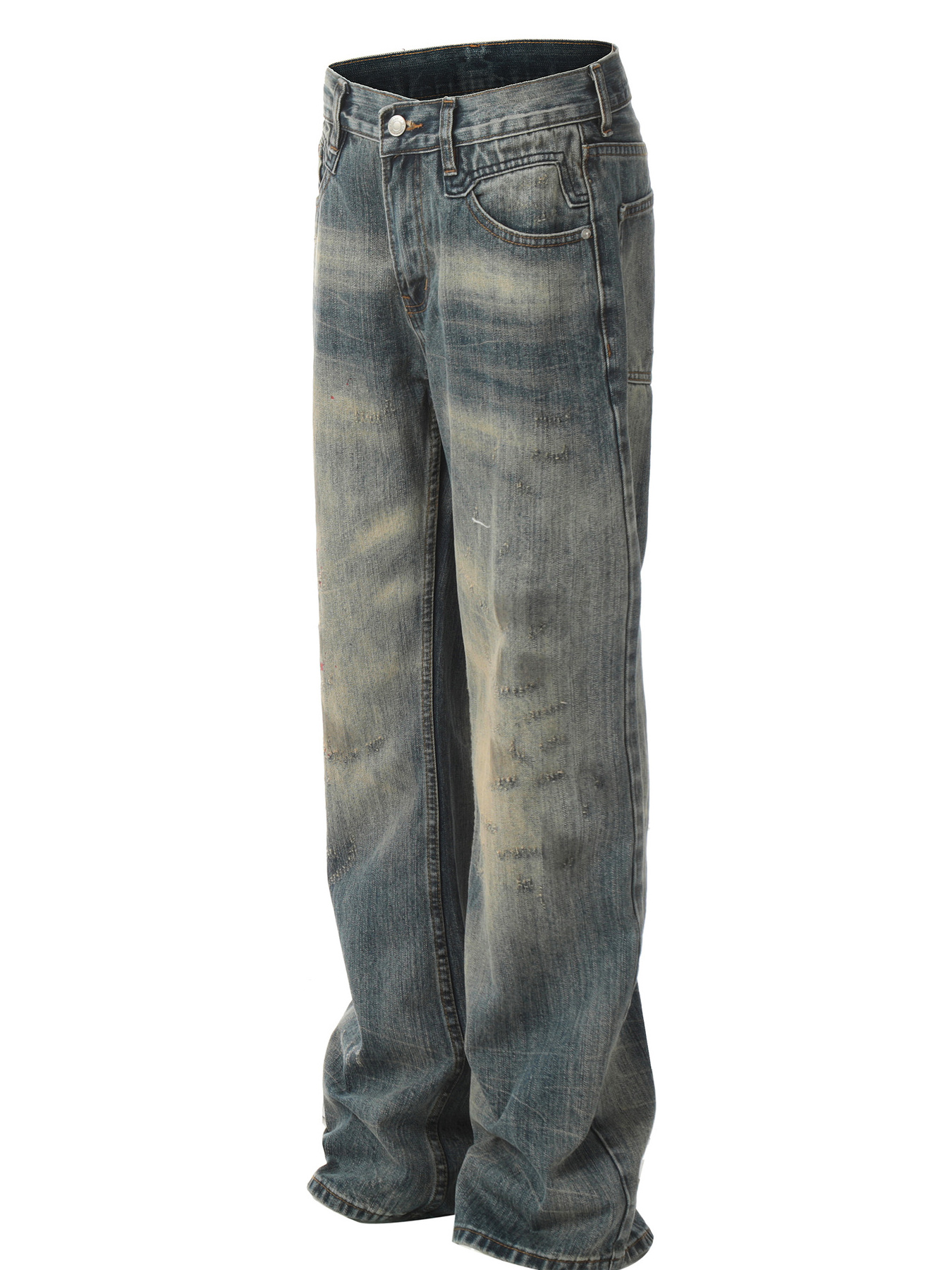 Men's Wide Leg Jeans