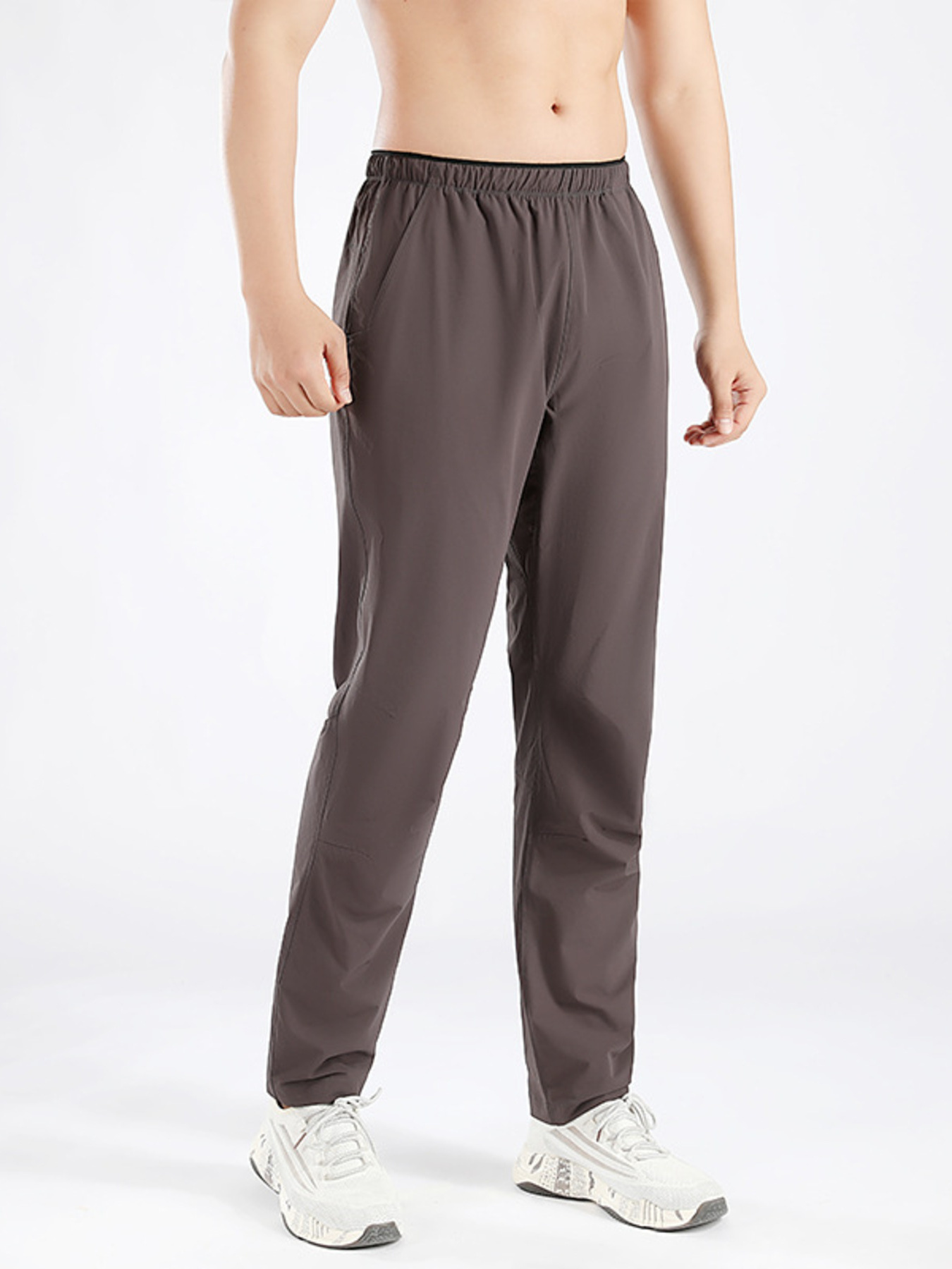 Men's Plus Size Elastic Waistband Active Pants