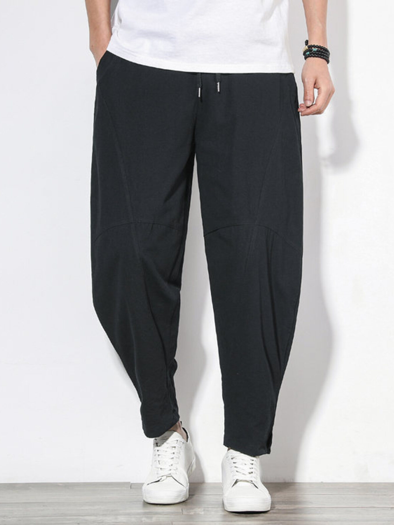 Men's Full Size Loose Fit Pants Plus Size