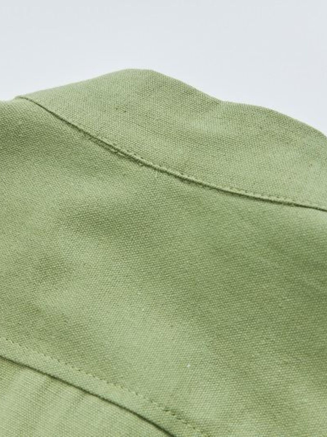 Men's Plus Size Button Detail Long Sleeve Blouse