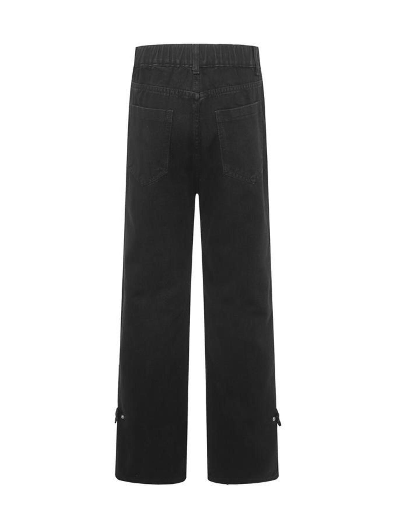 Men's High Waist Wide Leg Jeans