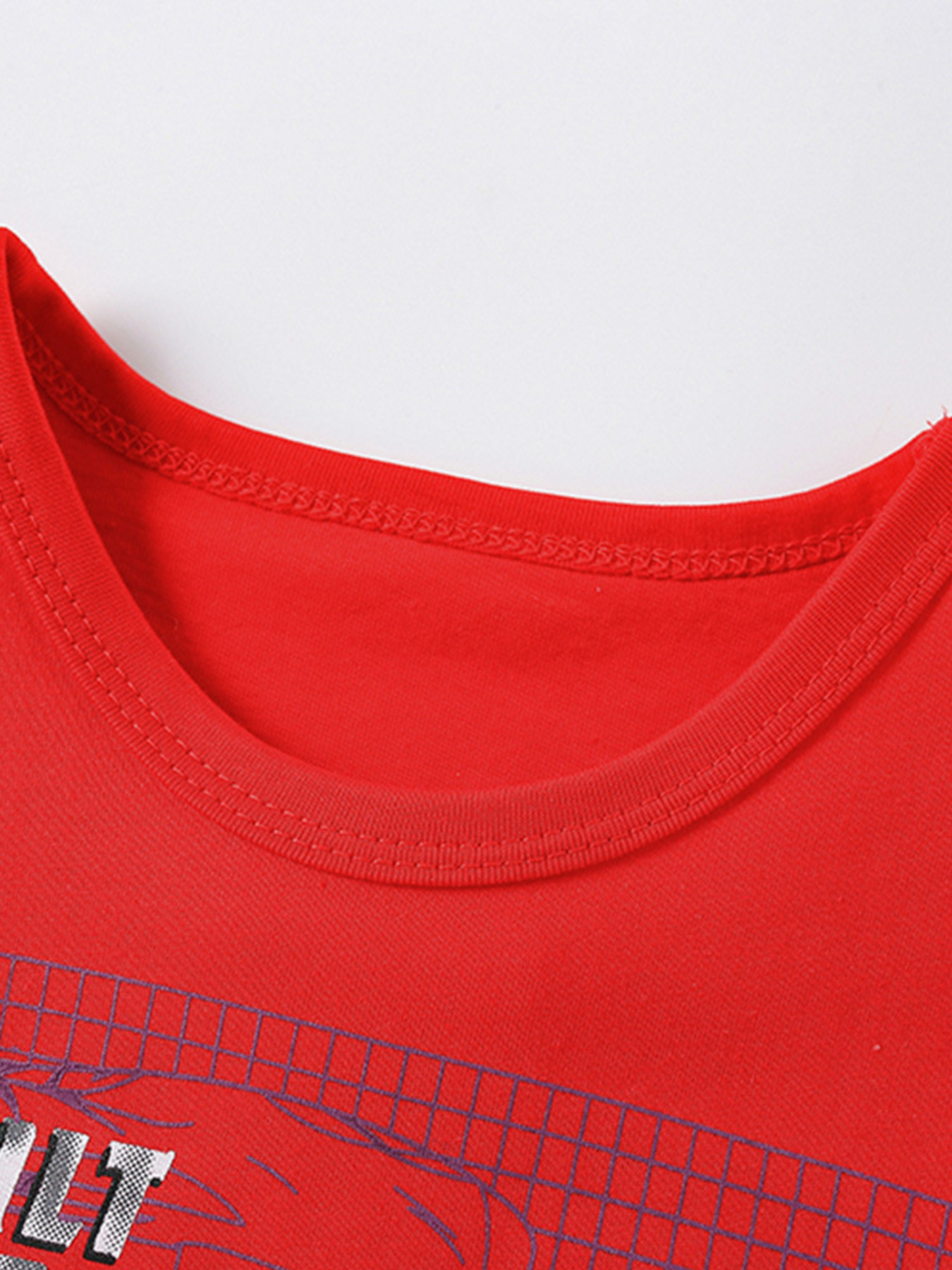 Children's Graphic Round Neck T-Shirt