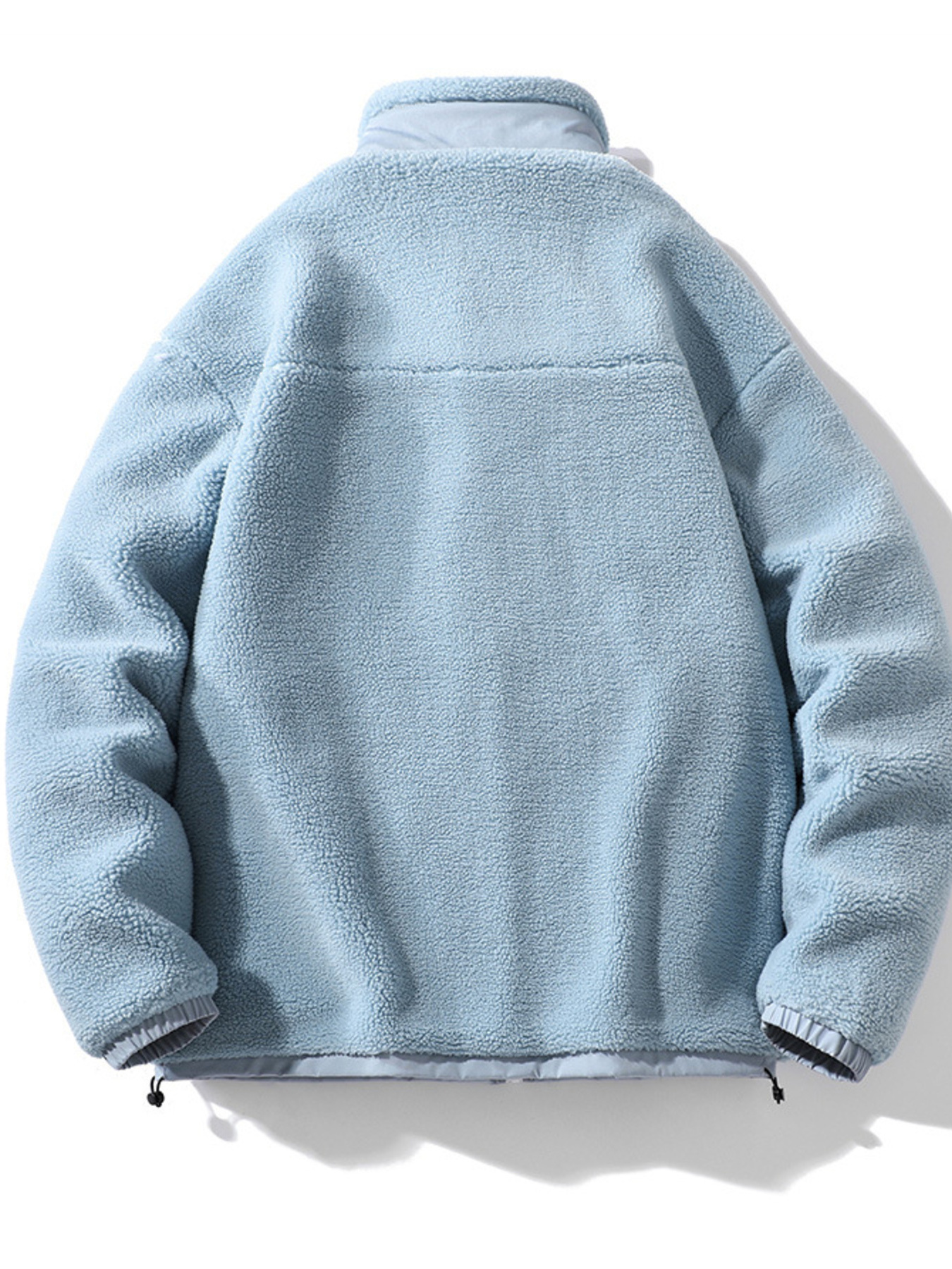 Men's Plus Size Cozy Fleece Full-Zip Jacket