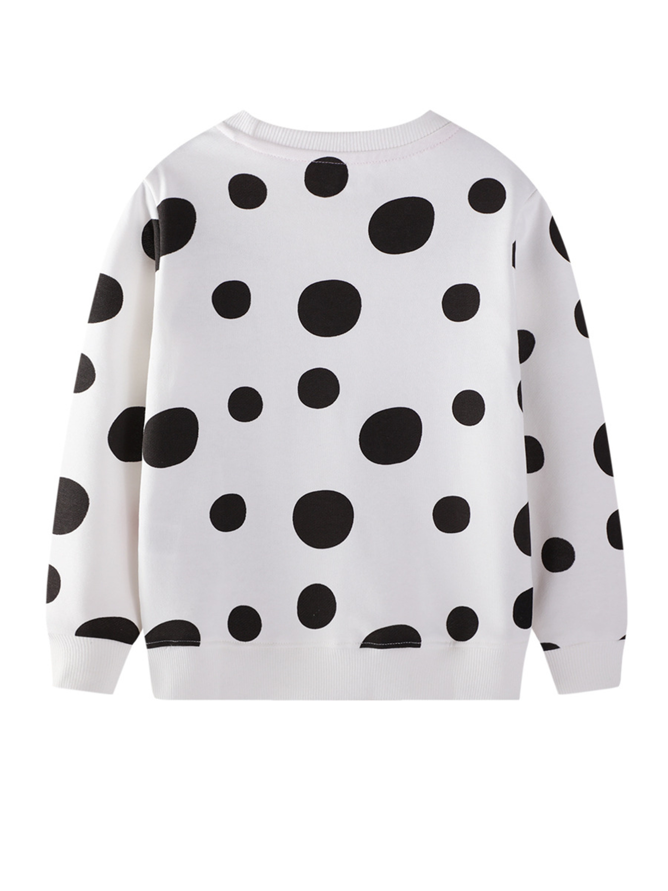 Children's Bee Applique Polka Dot Sweatshirt