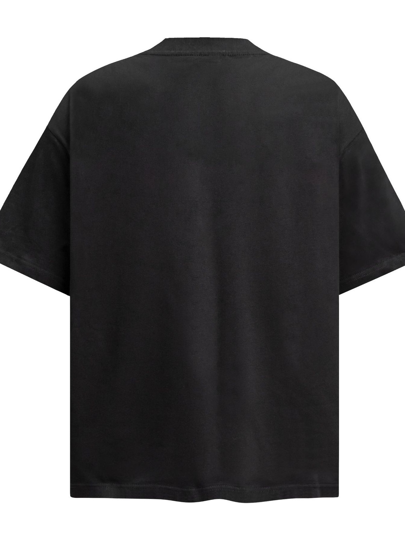 Men's Flower Pearl Detail Oversized Short Sleeve T-Shirt