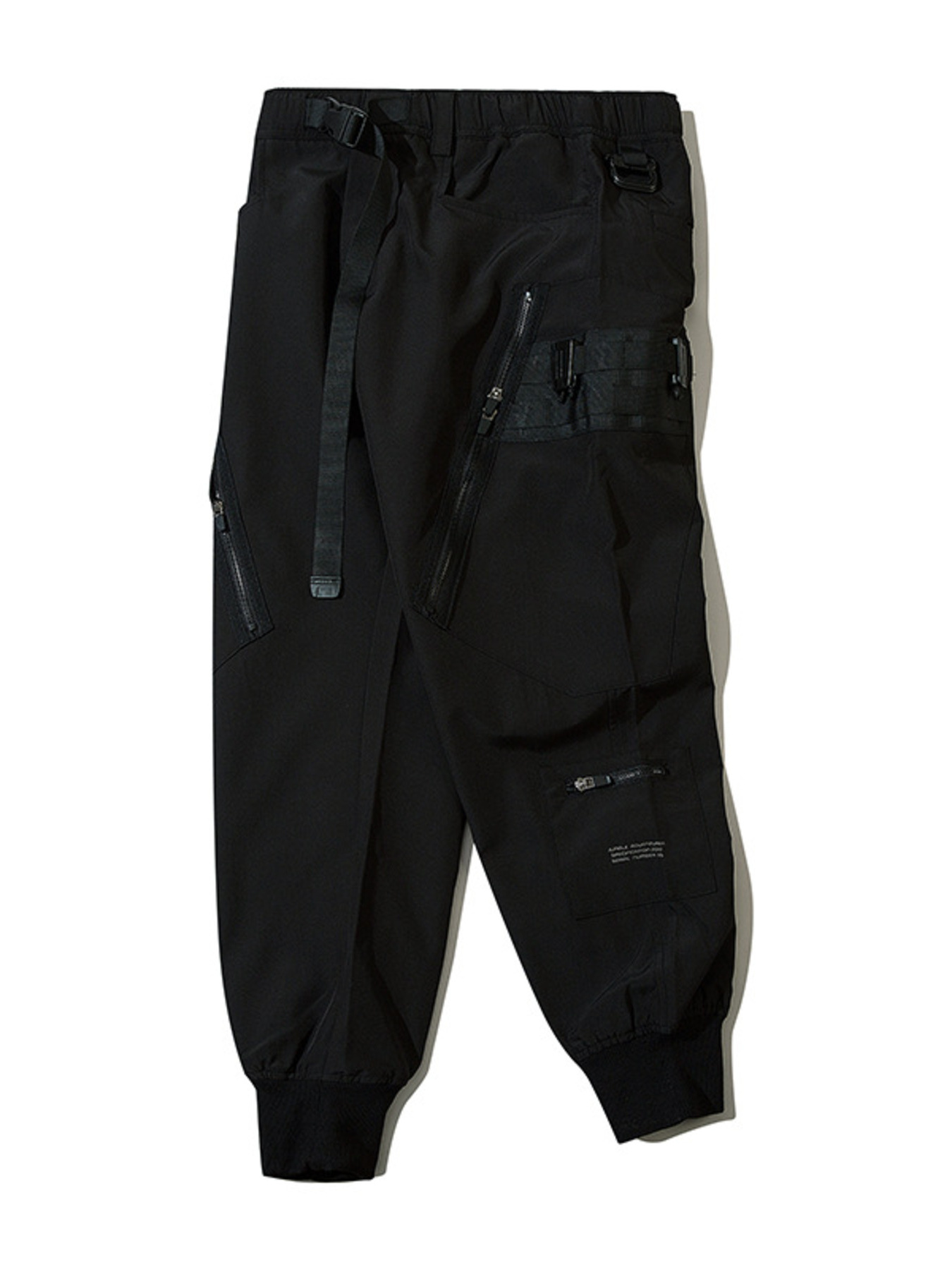 Men's Cargo Joggers with Zip Pockets