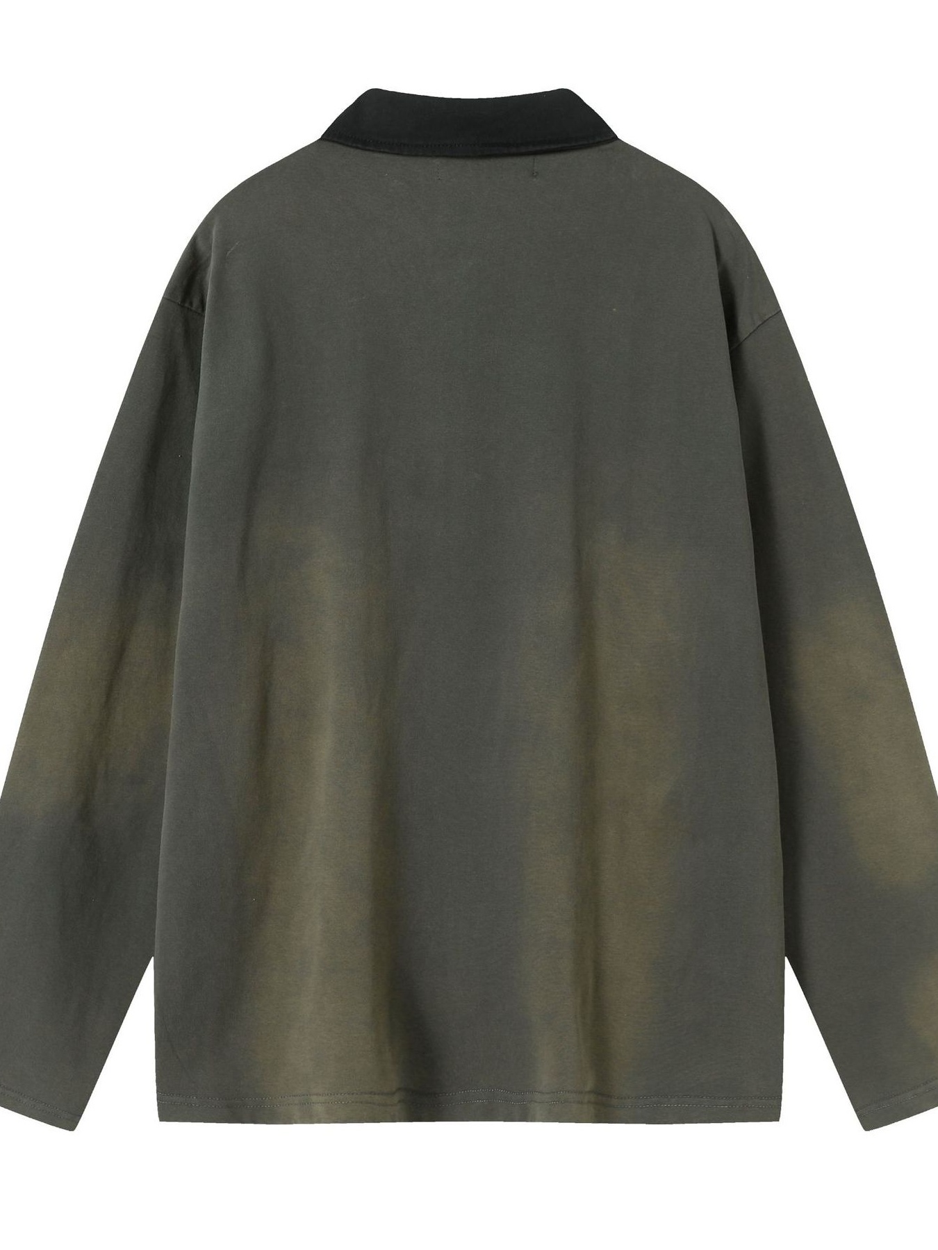 Men's Quarter Zip Long Sleeve Polo