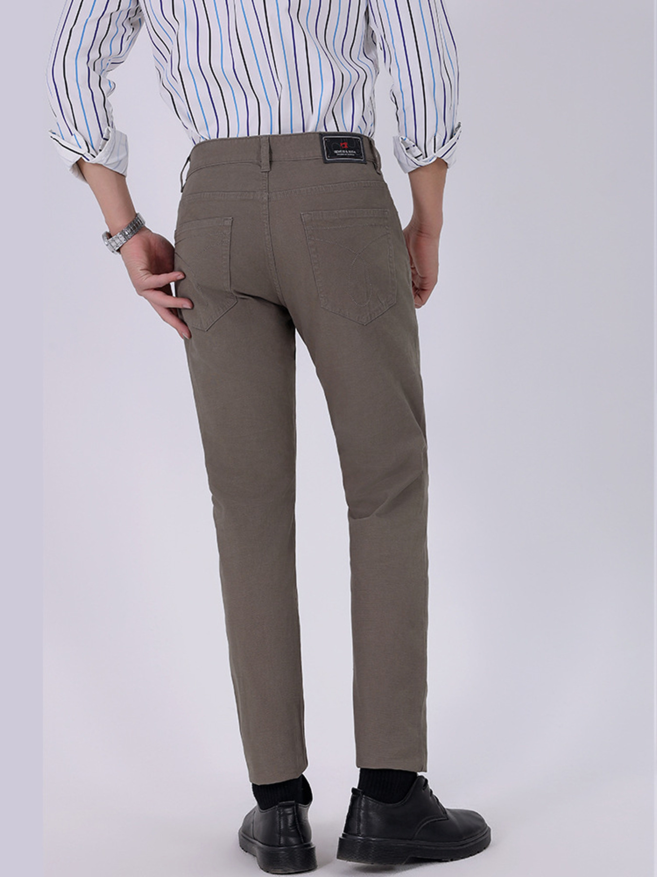 Men's Straight-Leg Casual Pants