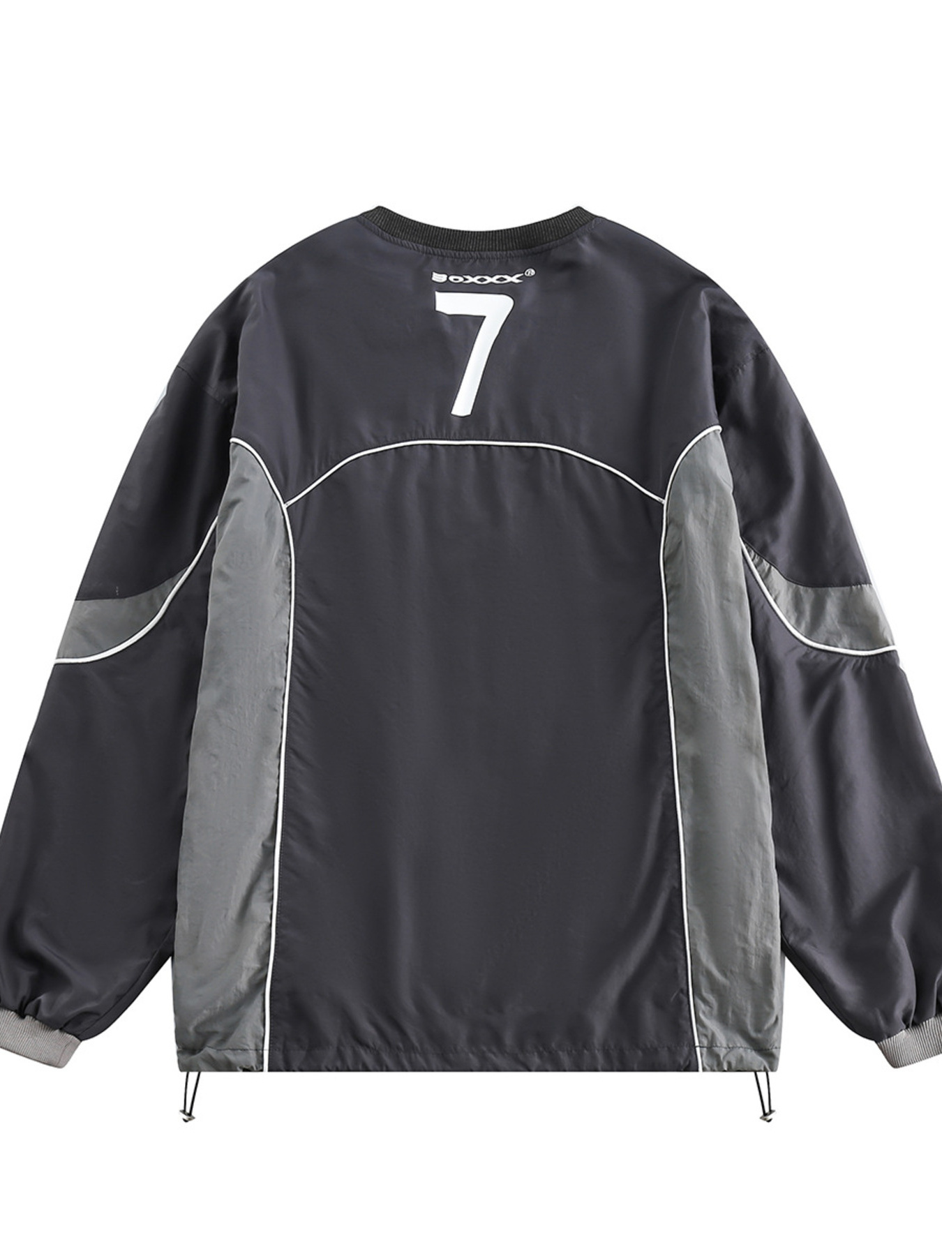 Men's Drawstring Round Neck Long Sleeve Sweatshirt