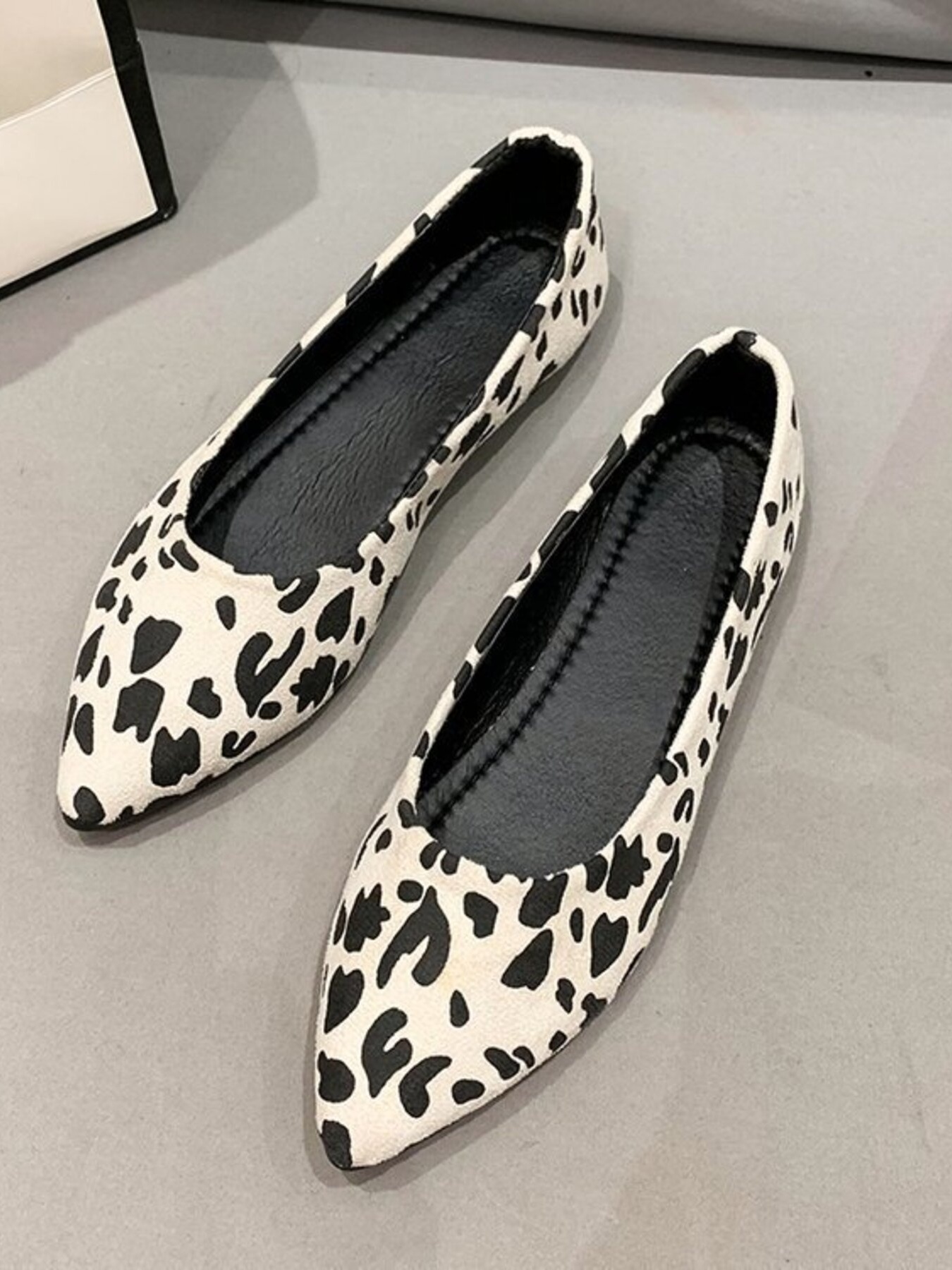 Point Toe Flat Slip-Ons