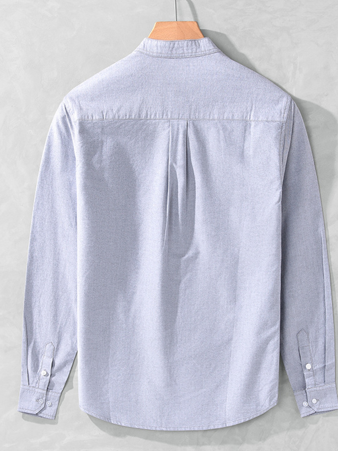 Men's Plus Size Button Up Long Sleeve Shirt