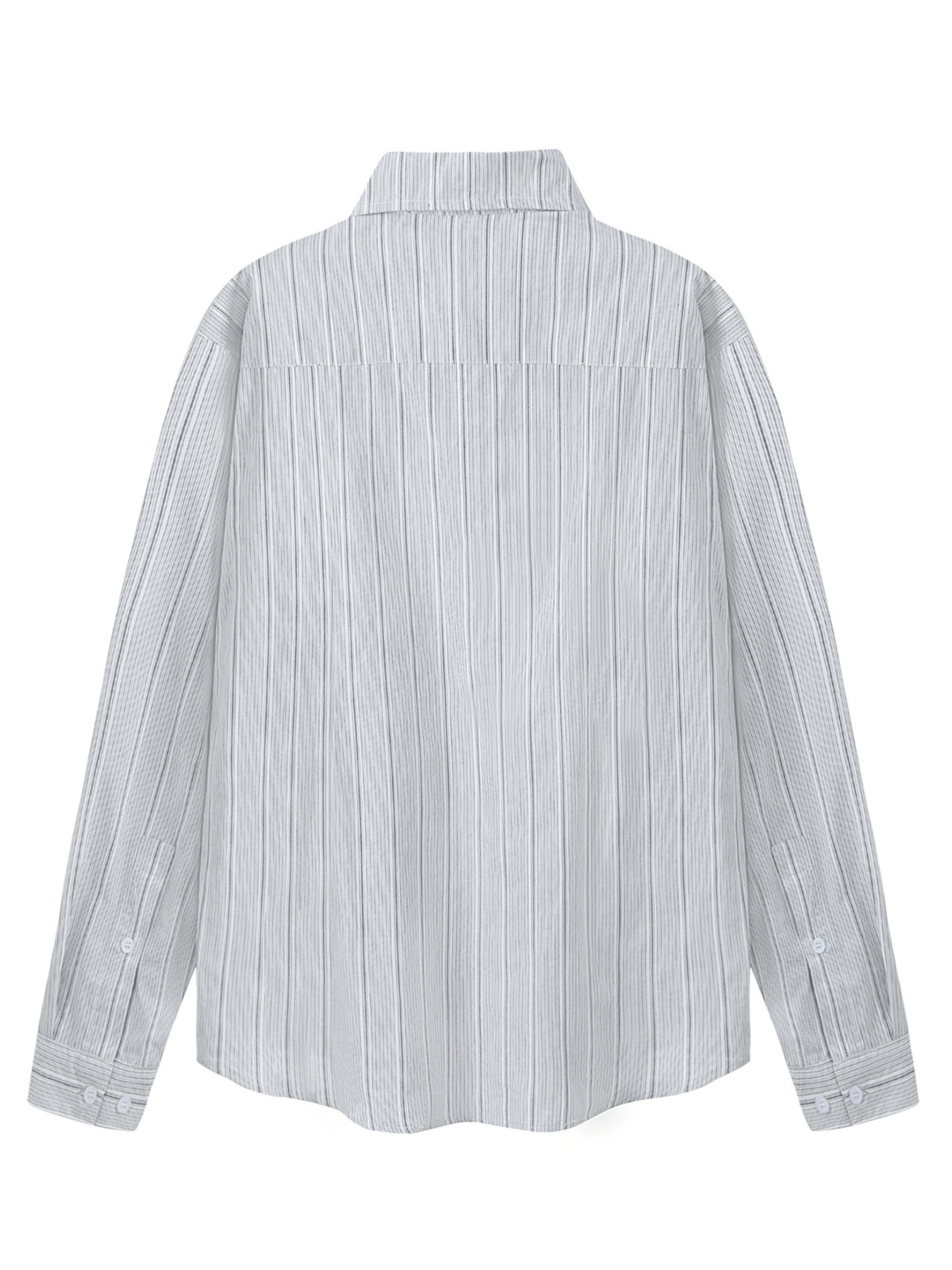 Men's Divinity Angel Striped Button-Up Shirt