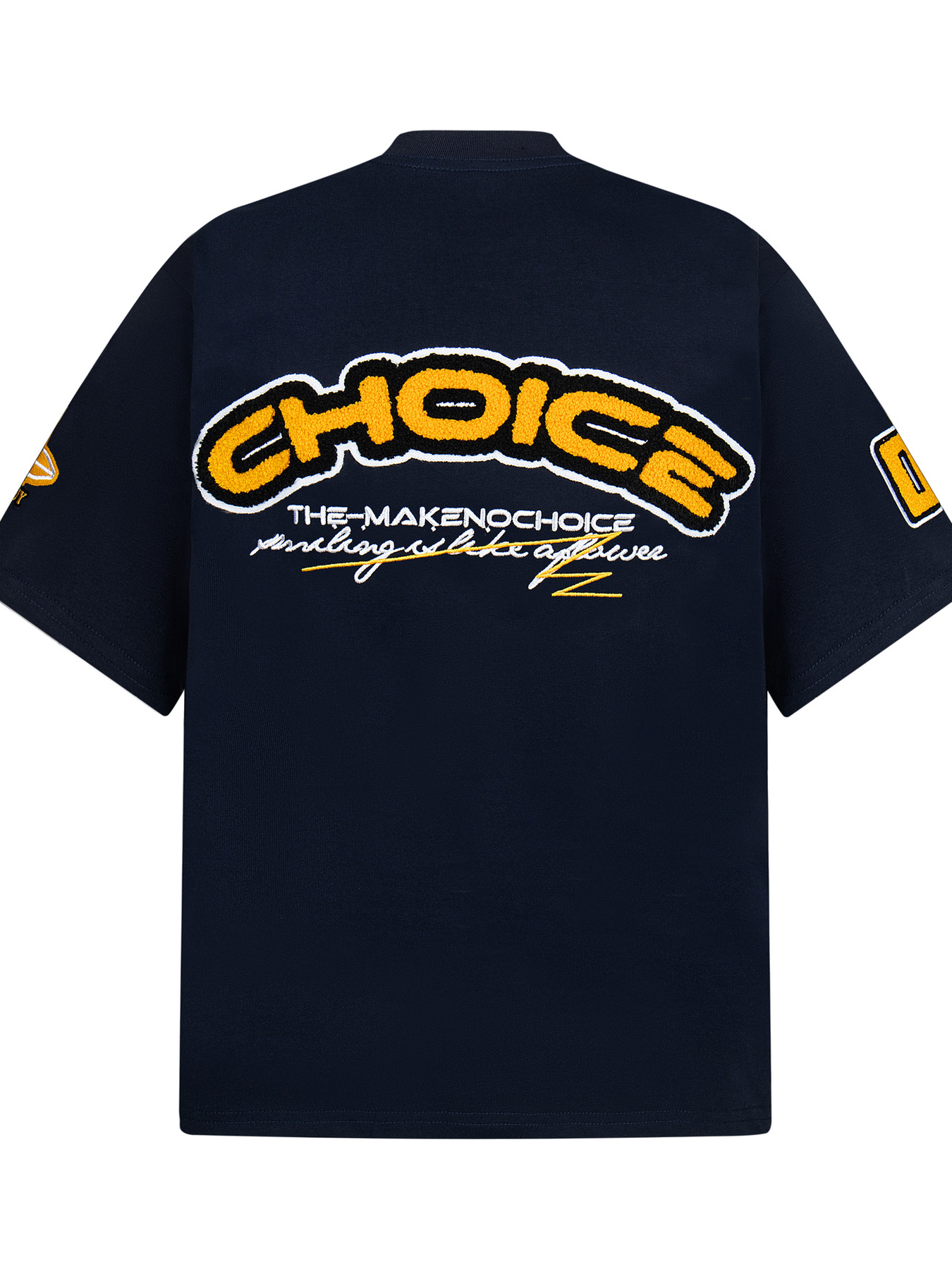 Men's Oversized Letter Short Sleeve T-Shirt