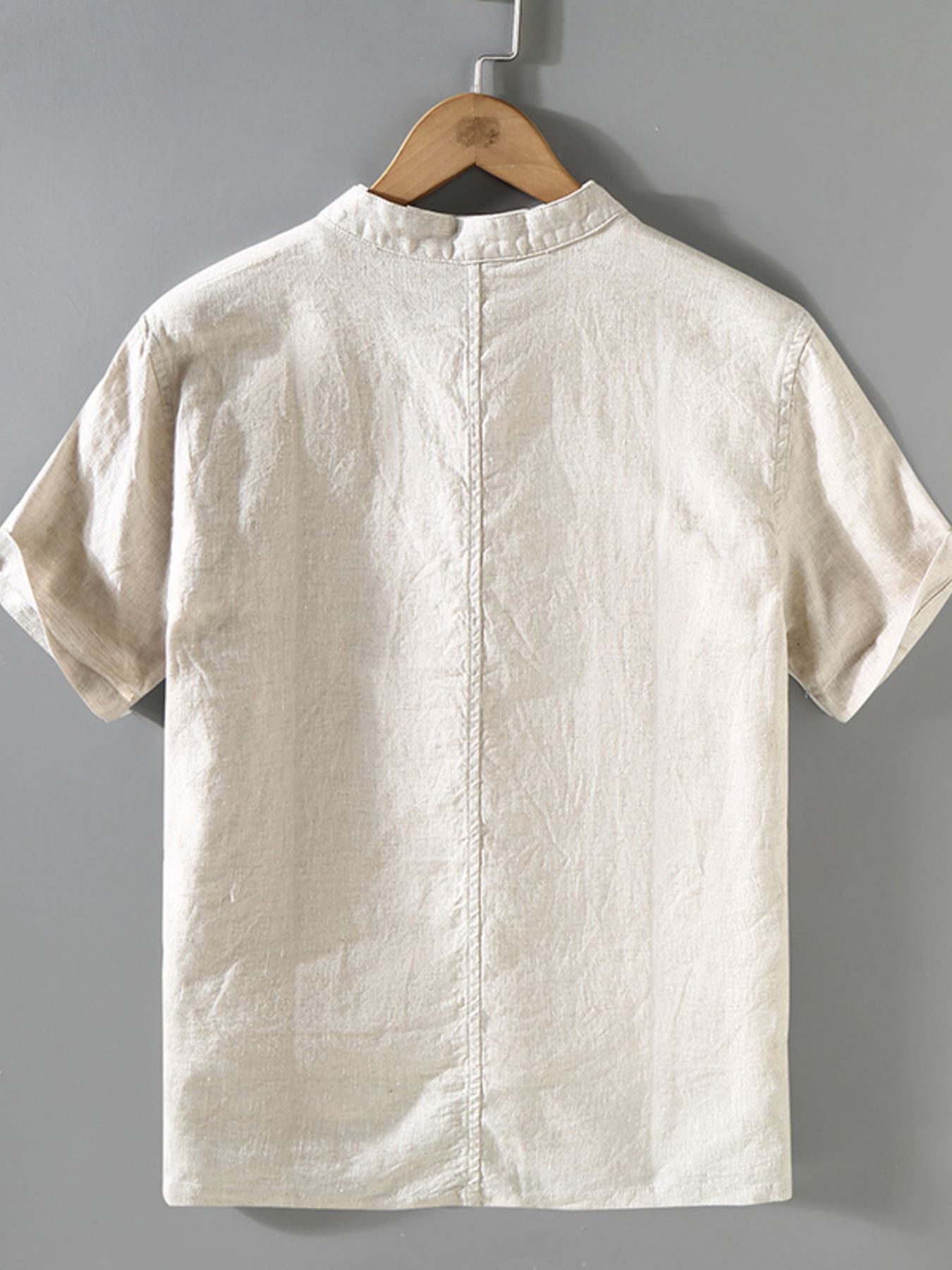 Men's Plus Size Button Up Short Sleeve Shirt