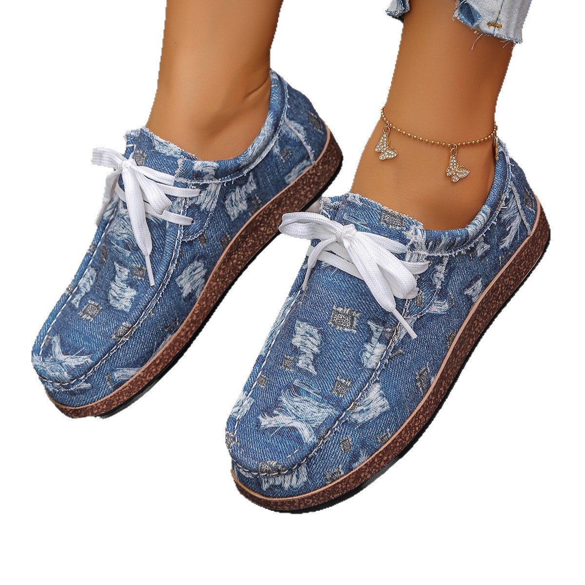 Lace Up Platform Sneakers