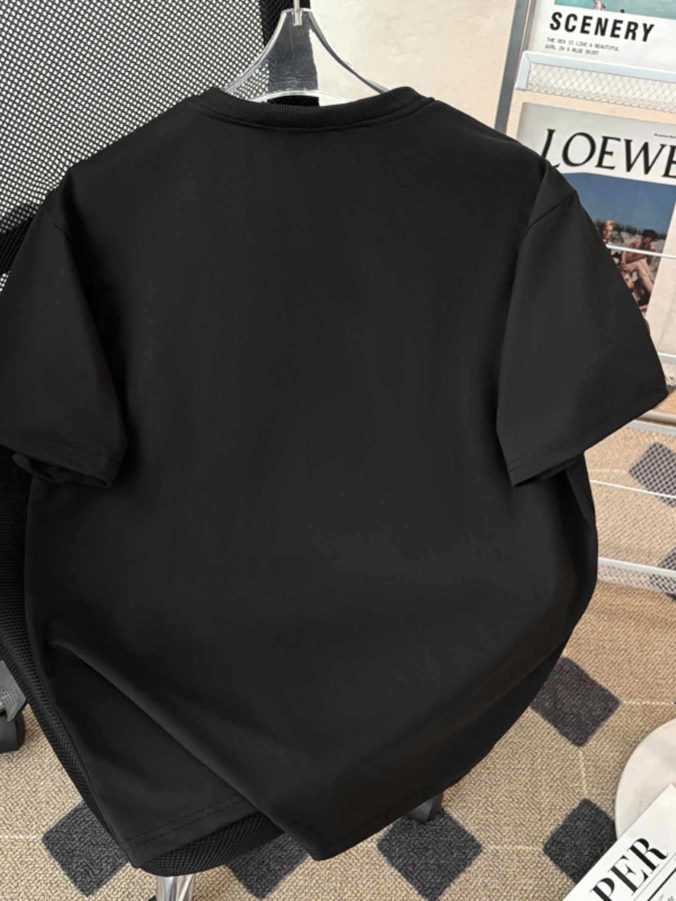 Men's Plus Size Round Neck Short Sleeve T-Shirt