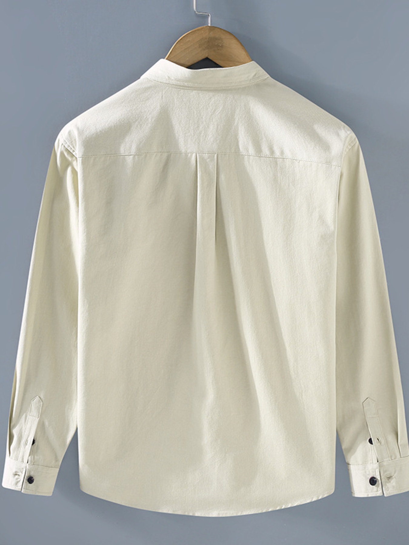 Men's Plus Size Button Up Long Sleeve Shirt