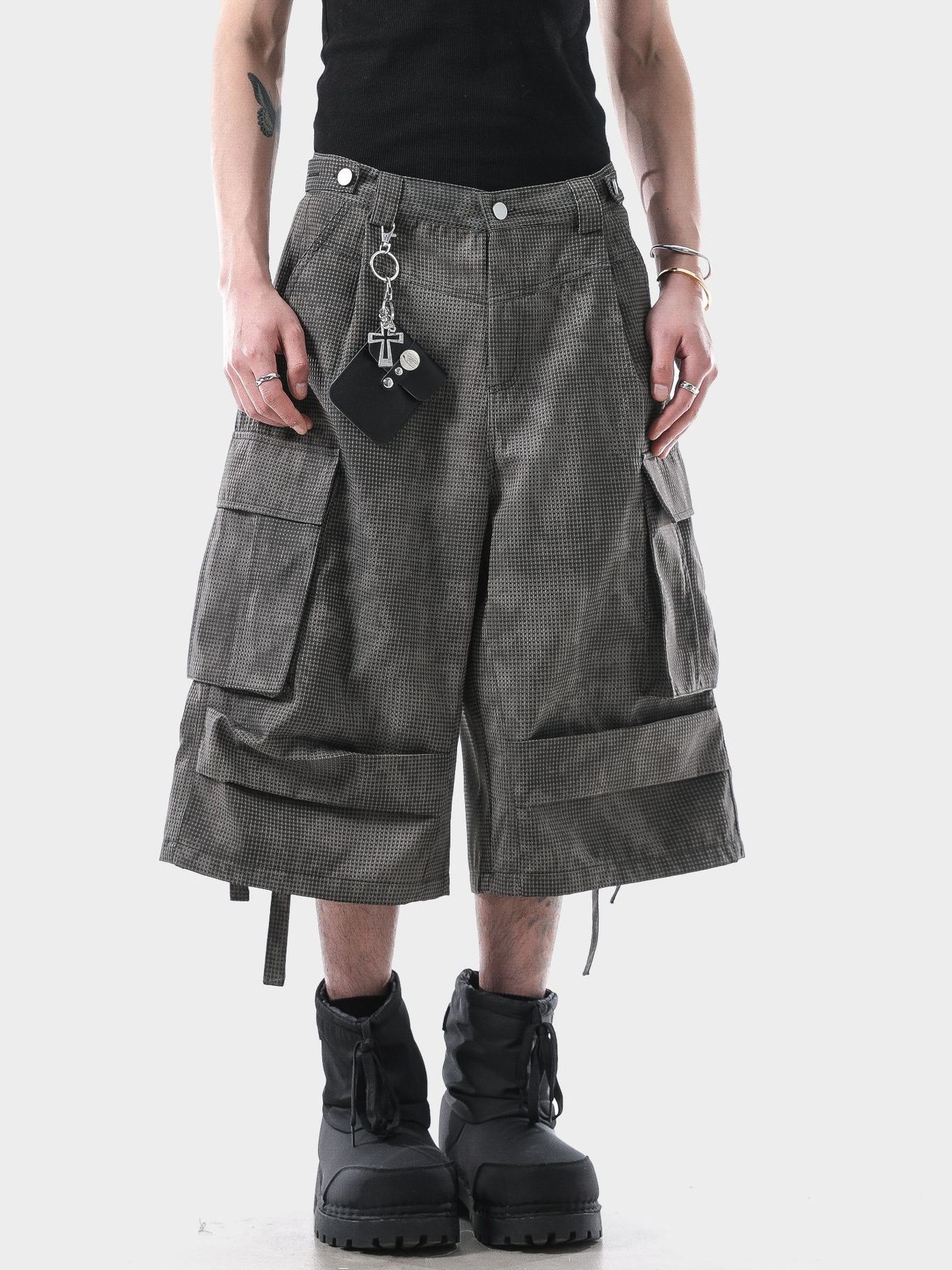 Men's Vintage Washed Cargo Shorts