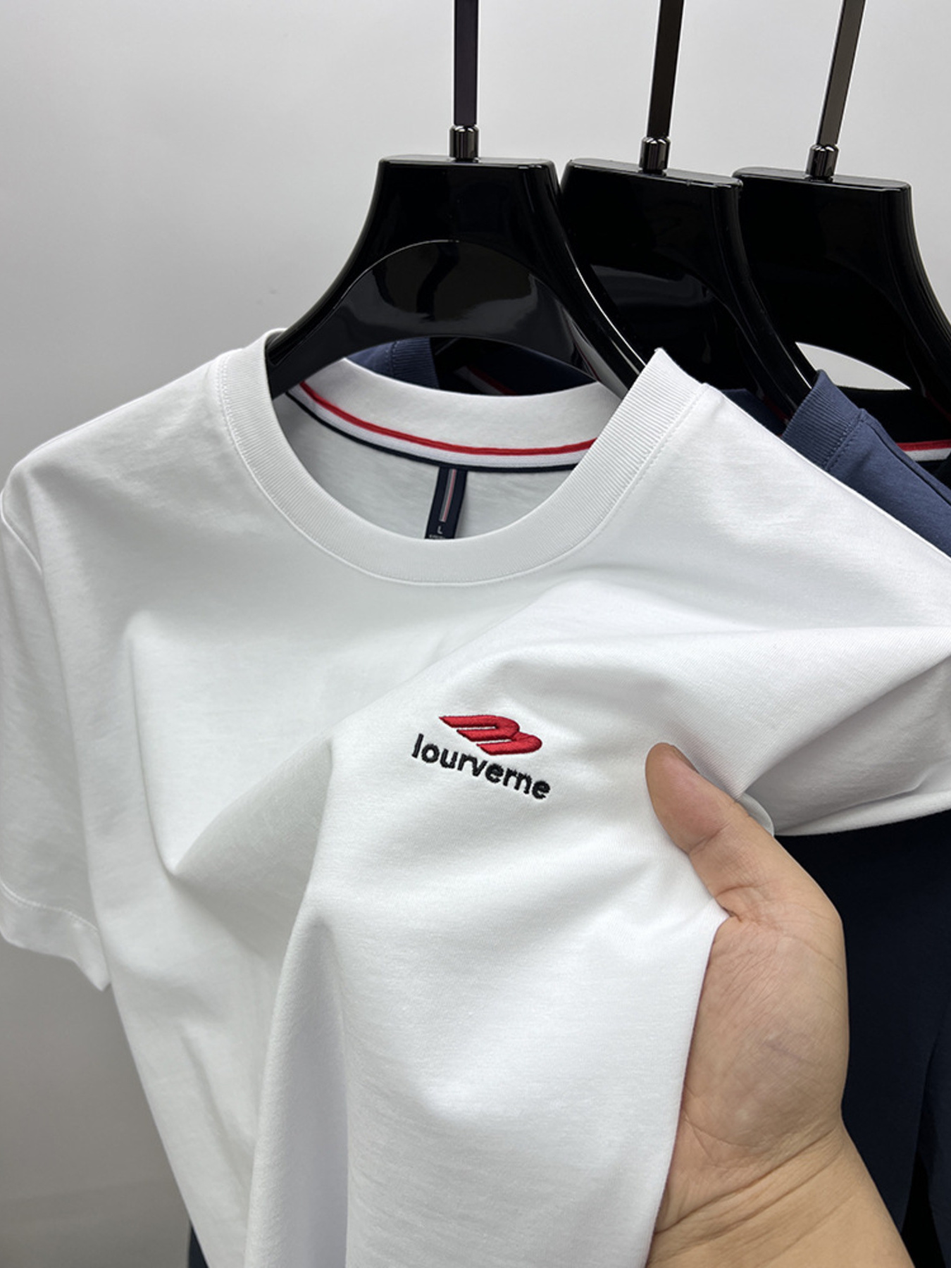 Men's Plus Size Round Neck Short Sleeve T-Shirt