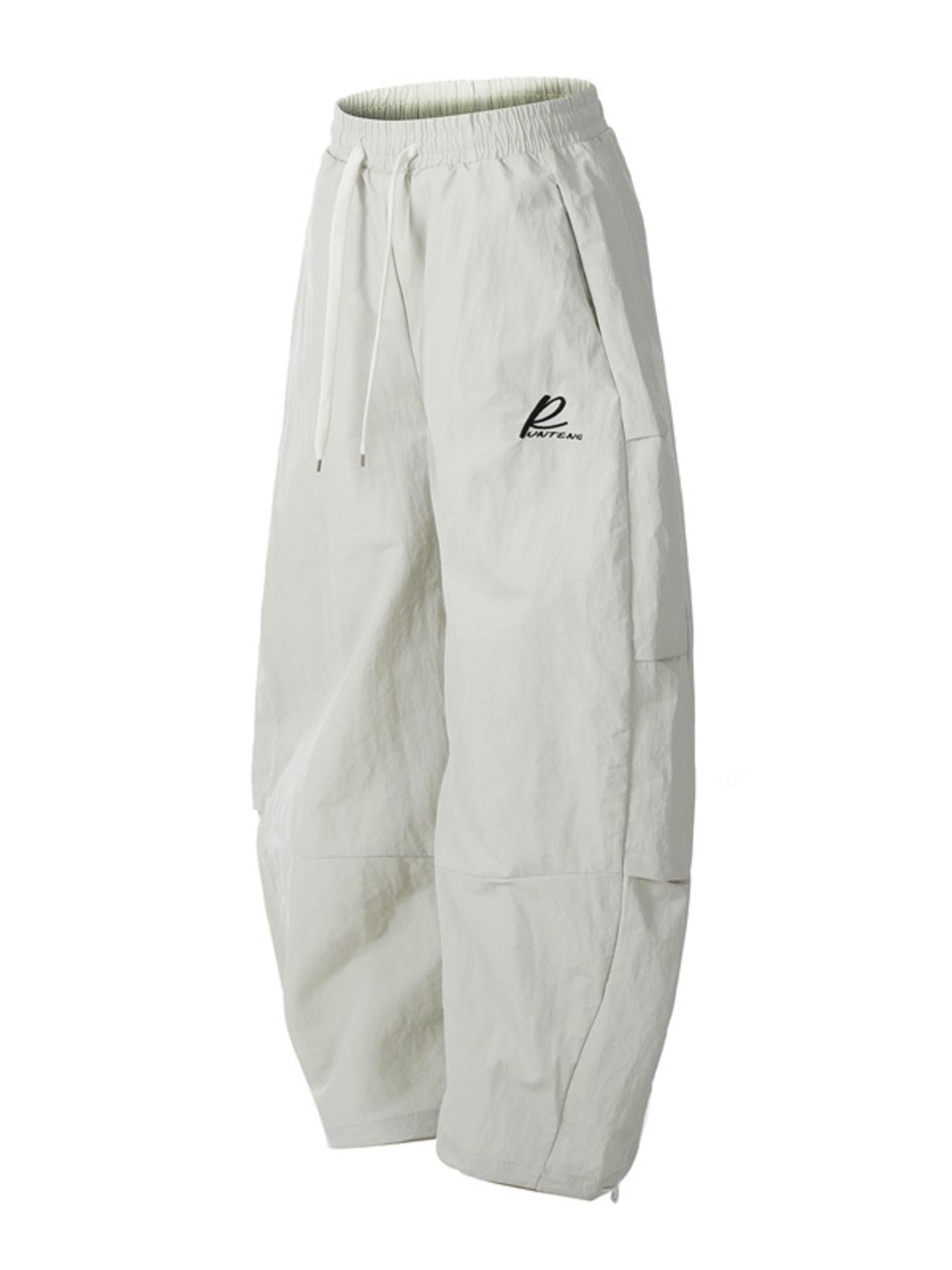 Men's Wide Leg Elastic Waist Casual Pants