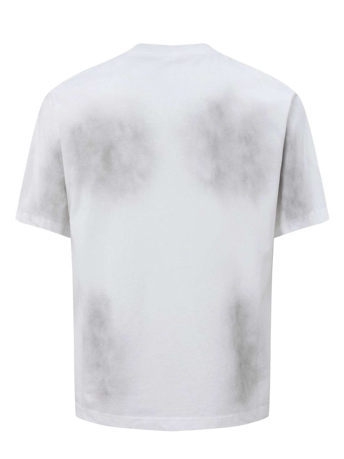 Men's Letter Round Neck Short Sleeve T-Shirt