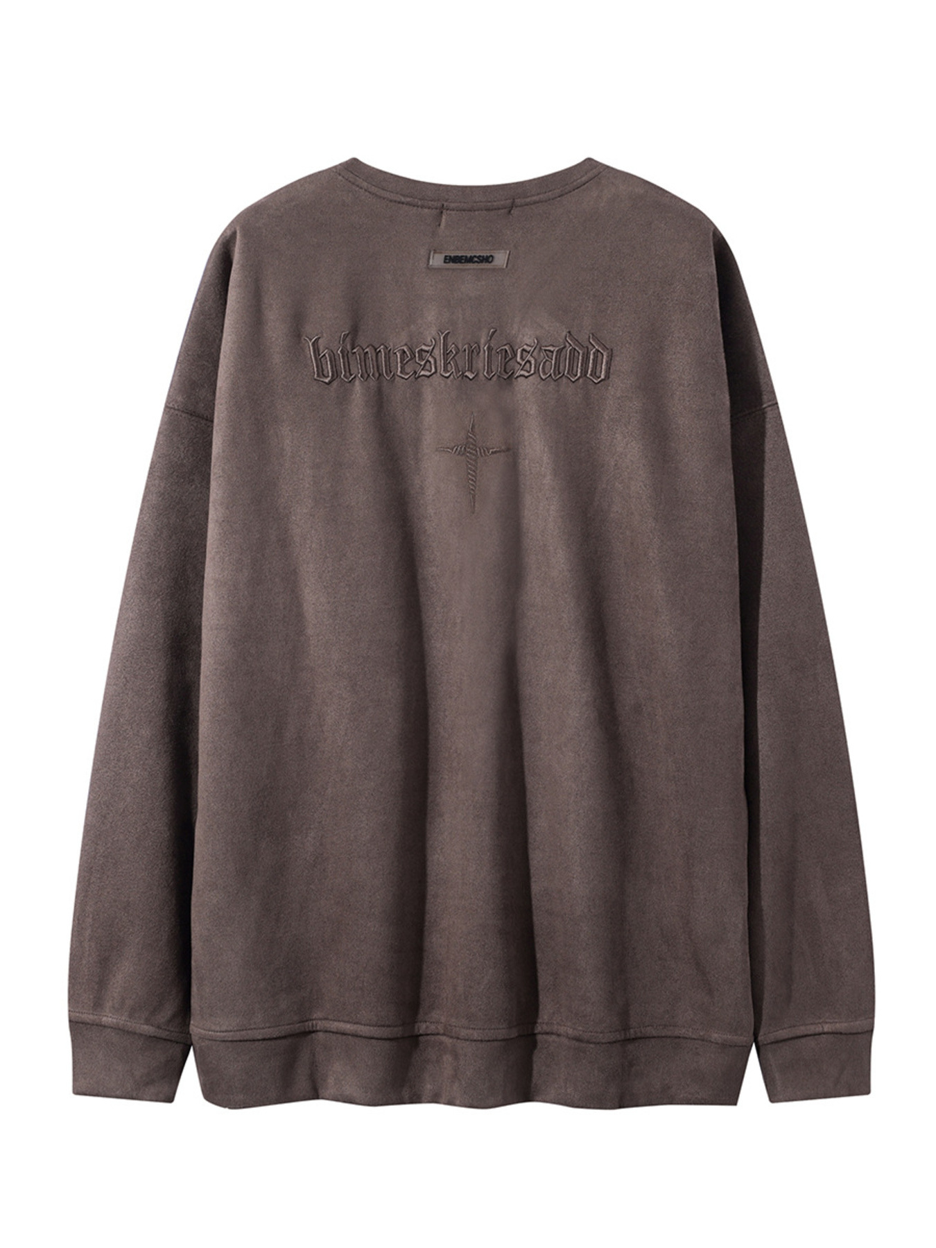 Men's Oversized Casual Drop Shoulder Crew Neck Sweatshirt