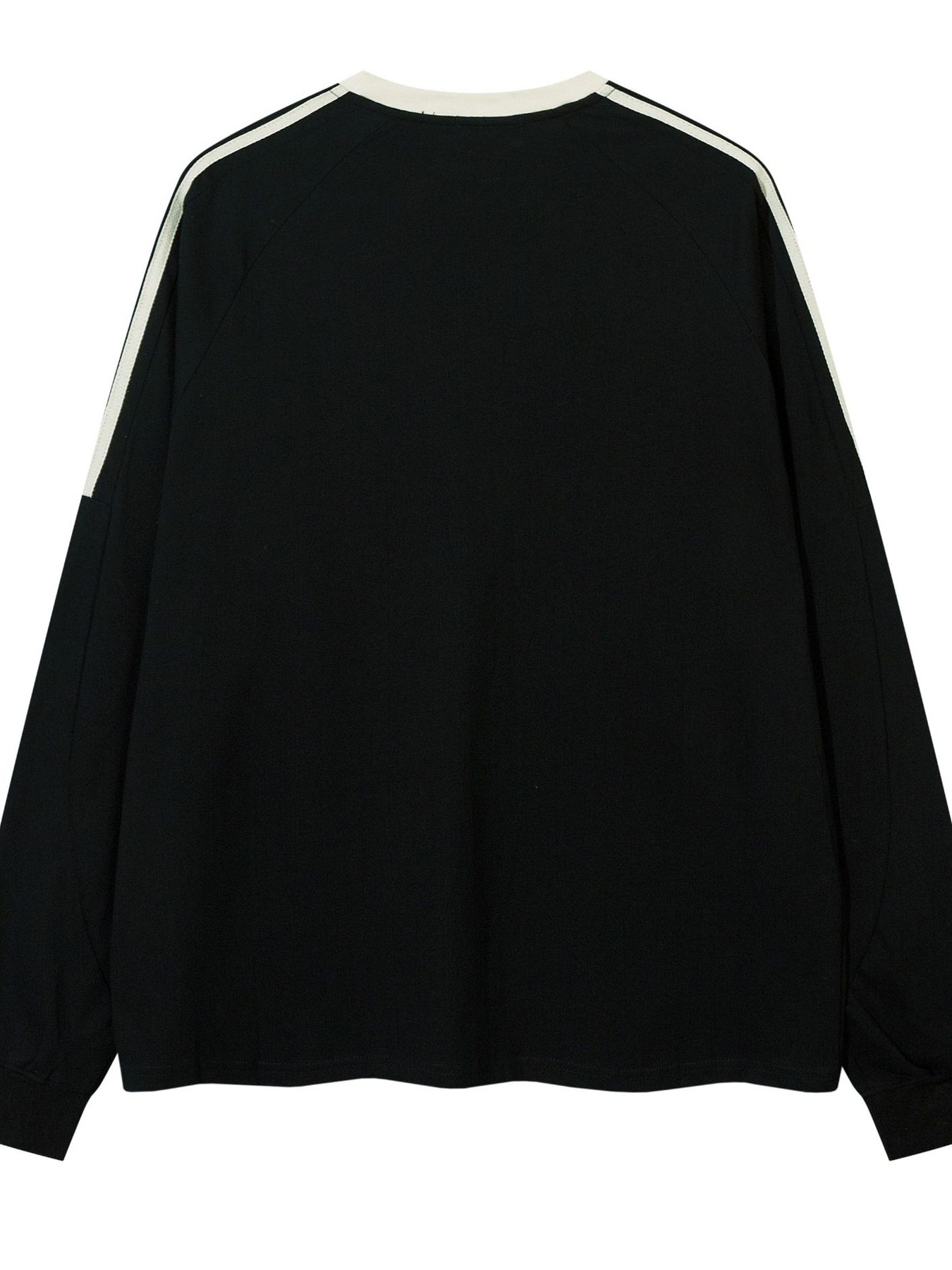 Men's Striped Crew Neck Sweatshirt