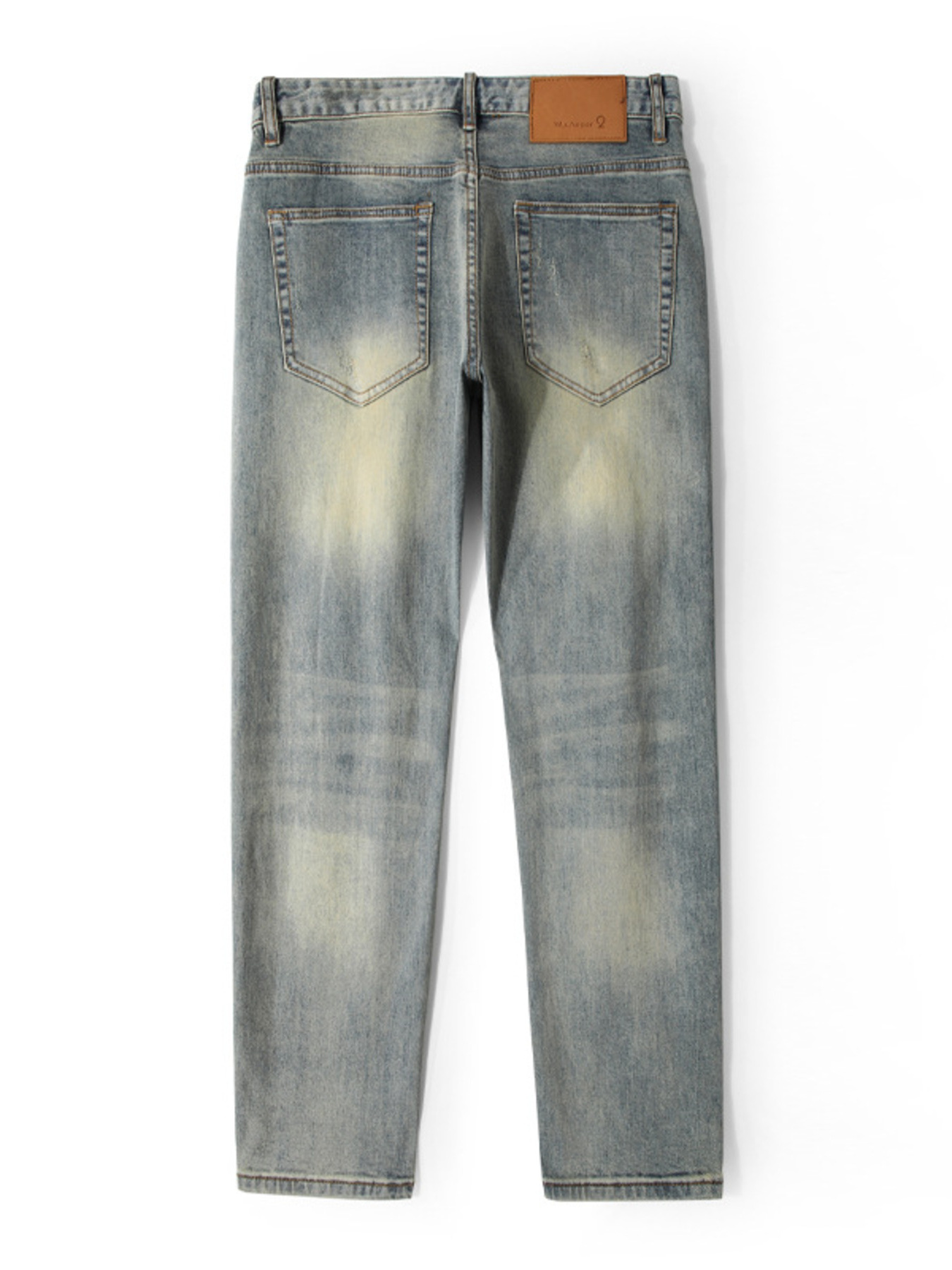 Men's Distressed Slim Fit Jeans