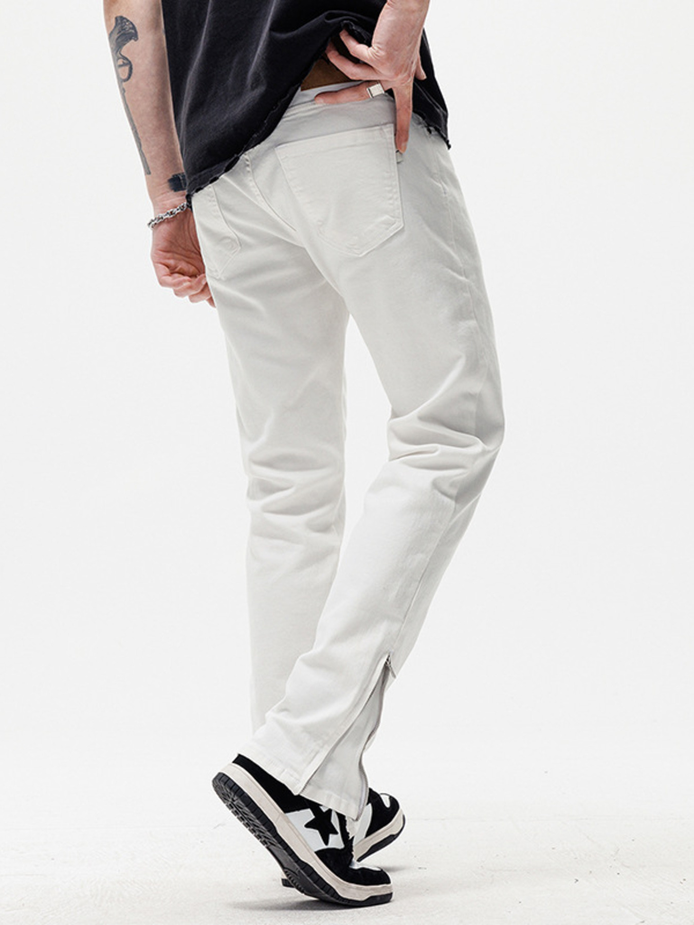 Men's Full Size Slim Fit Jeans Plus Size