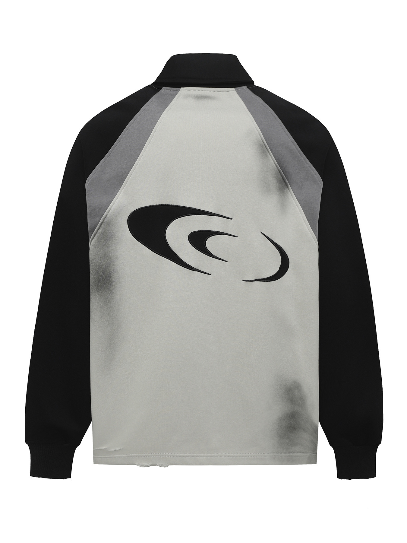 Men's Side Striped Long Sleeve Polo