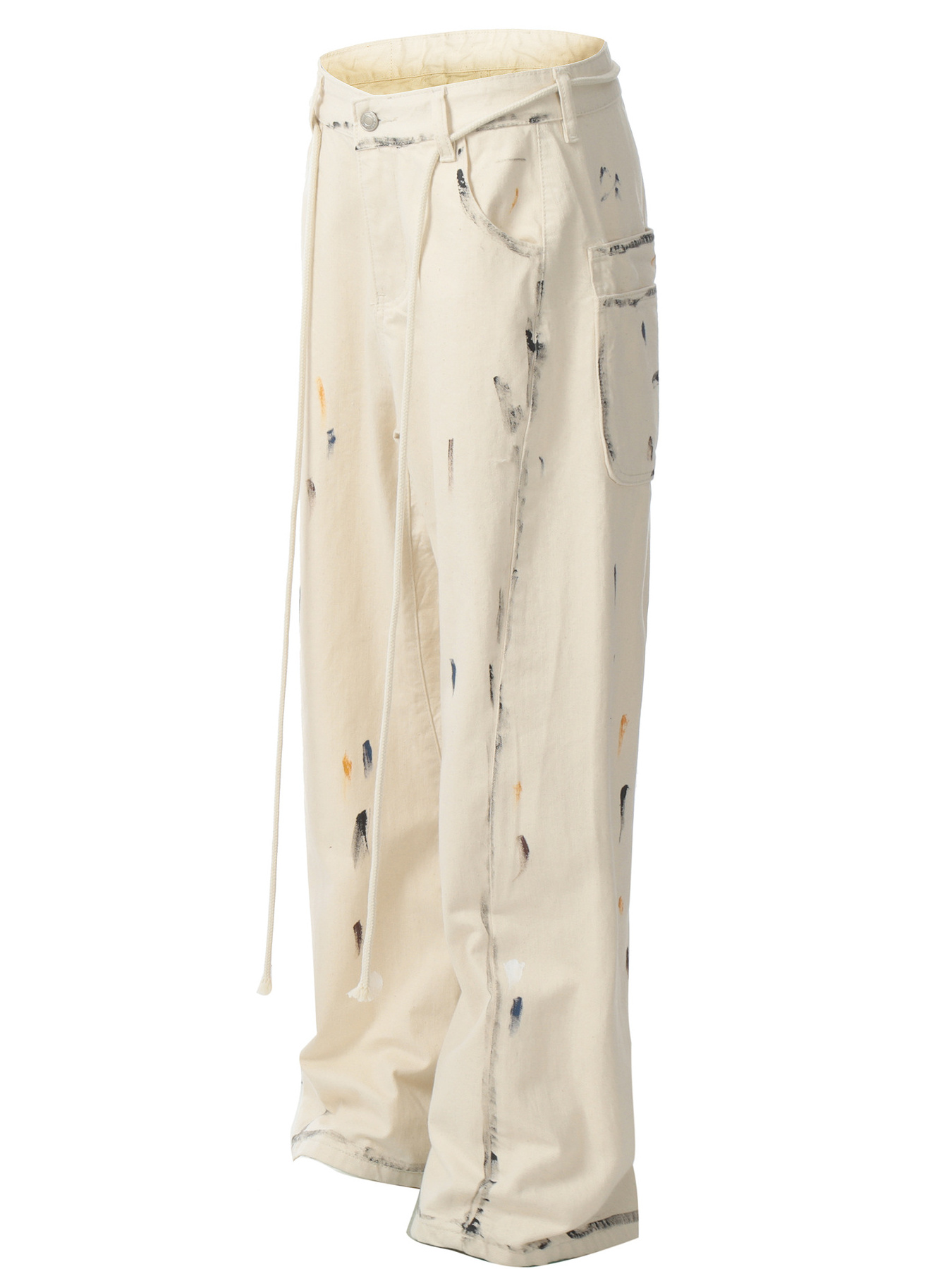 Men's Relaxed Fit Wide Leg Jeans