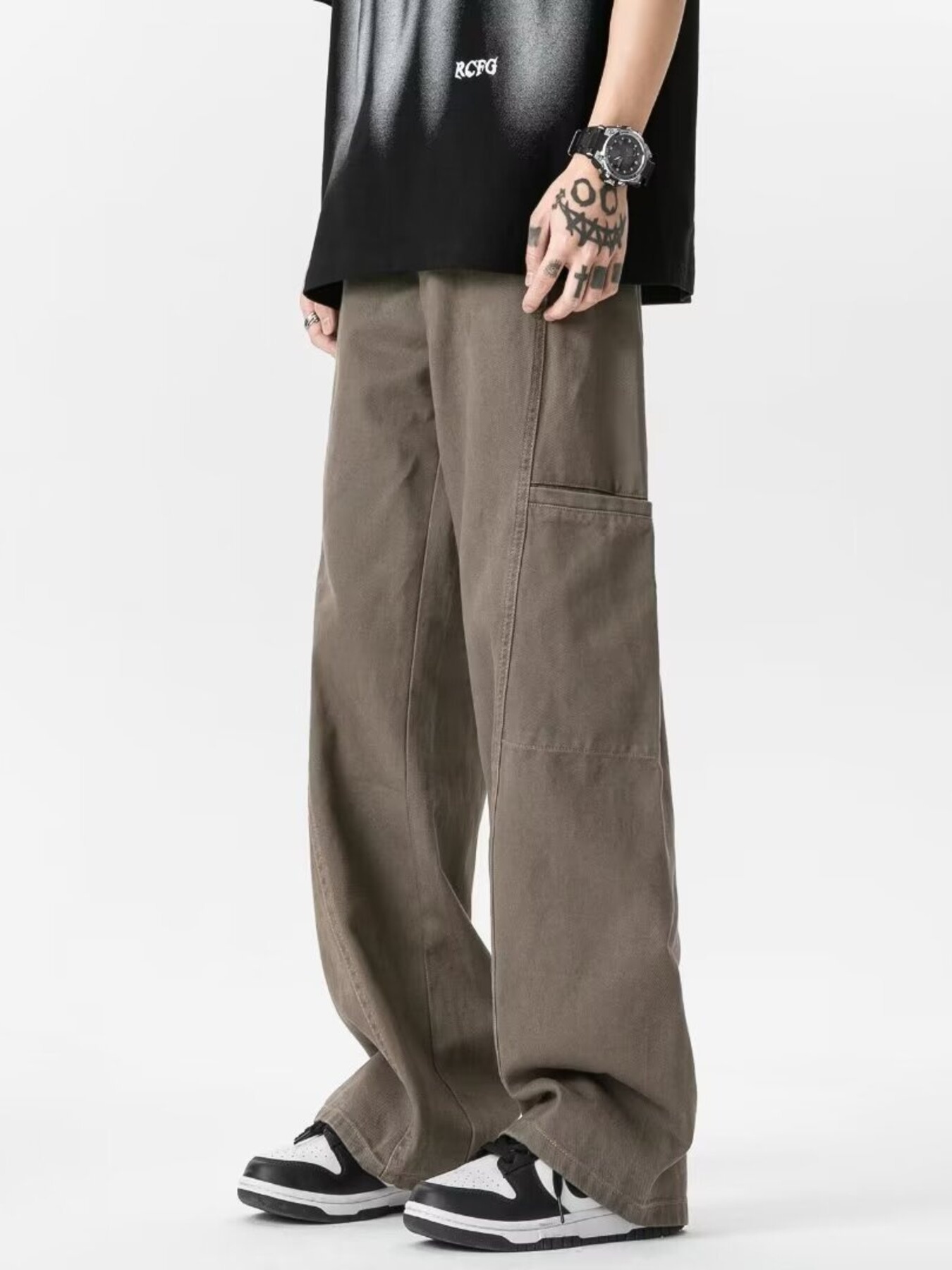 Men's Plus Size Loose Fit Pants