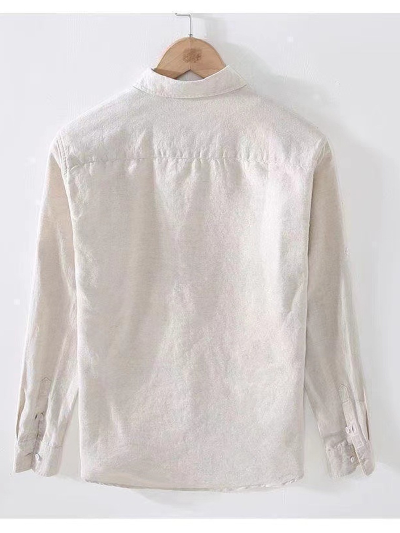 Men's Full Size Button Up Long Sleeve Shirt Plus Size