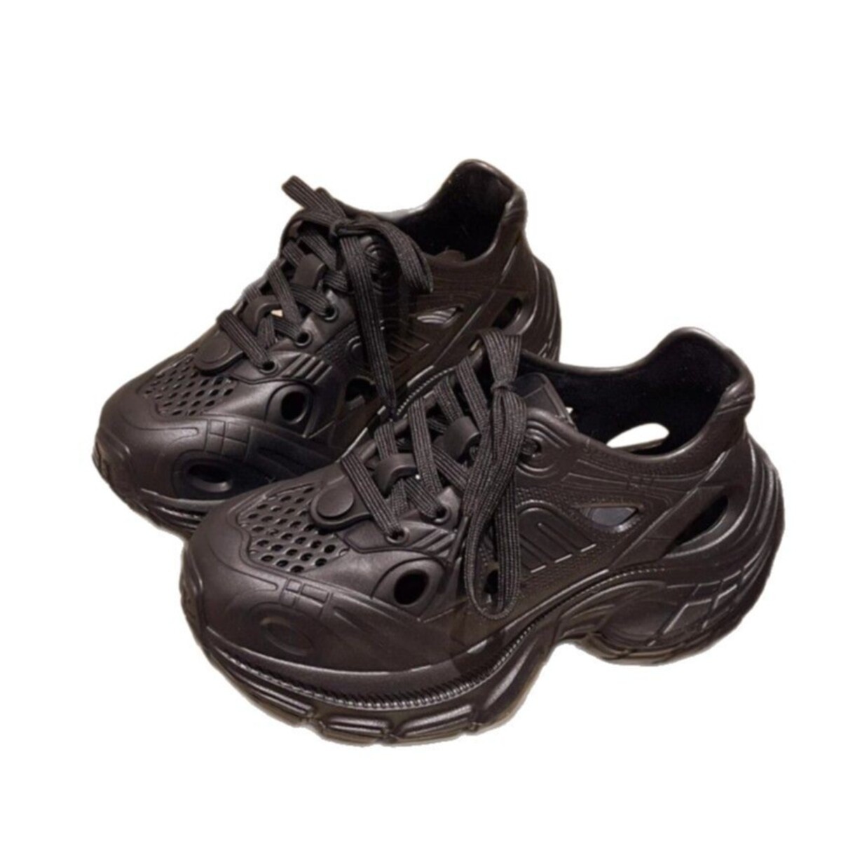 Lace Up Platform Sneakers