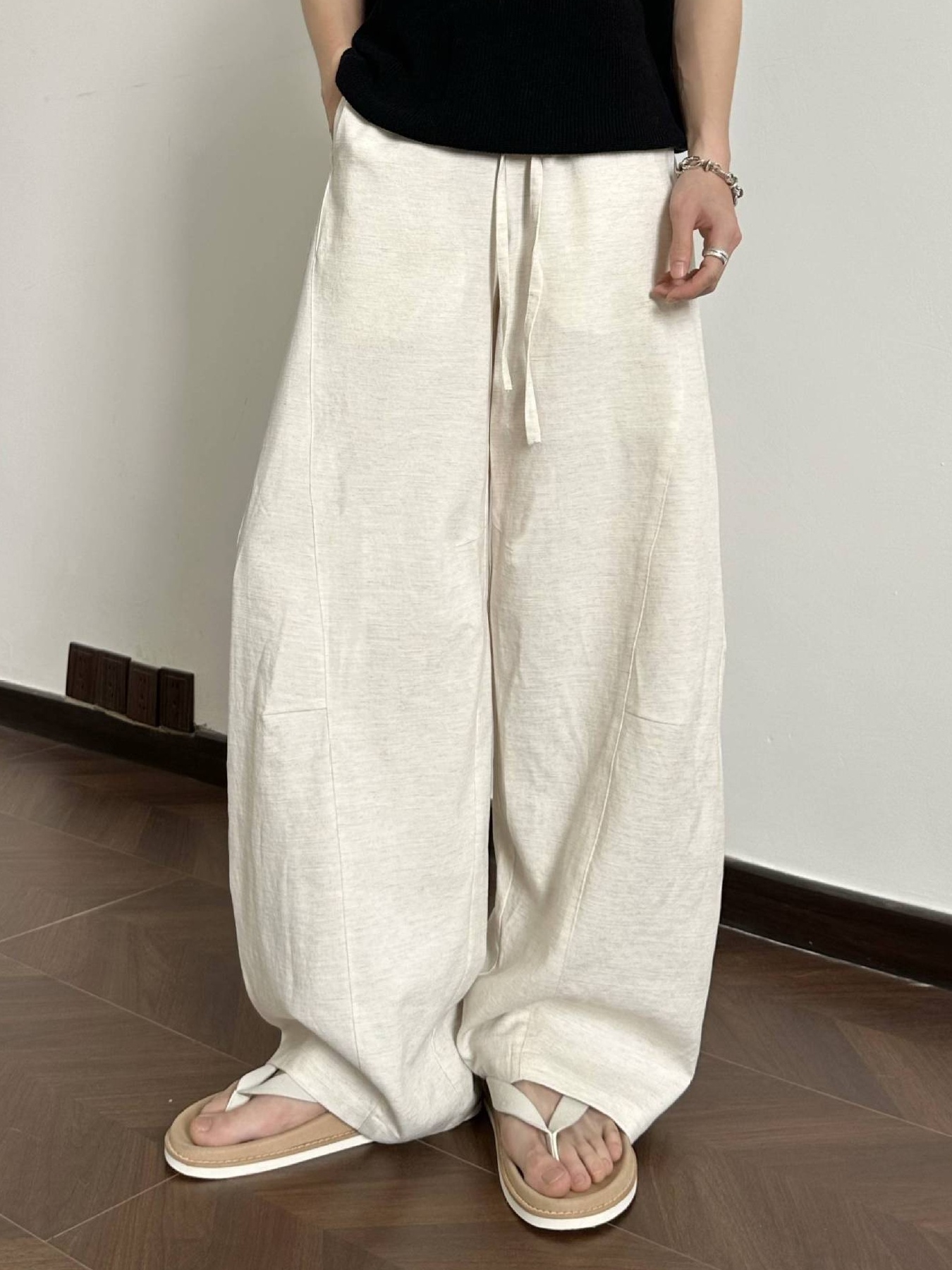 Men's Casual Wide Leg Pants