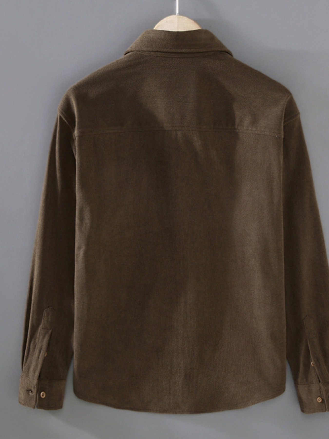 Men's Plus Size Button Up Long Sleeve Shirt