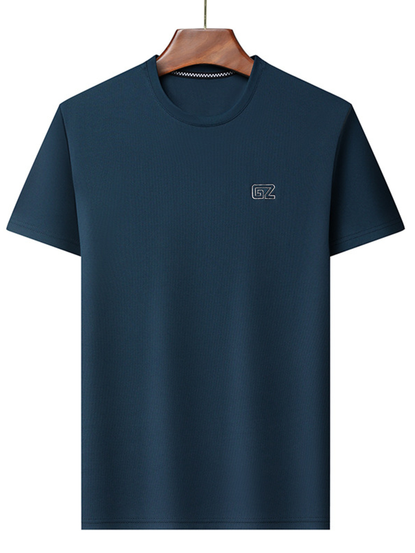 Men's Plus Size Round Neck Short Sleeve T-Shirt