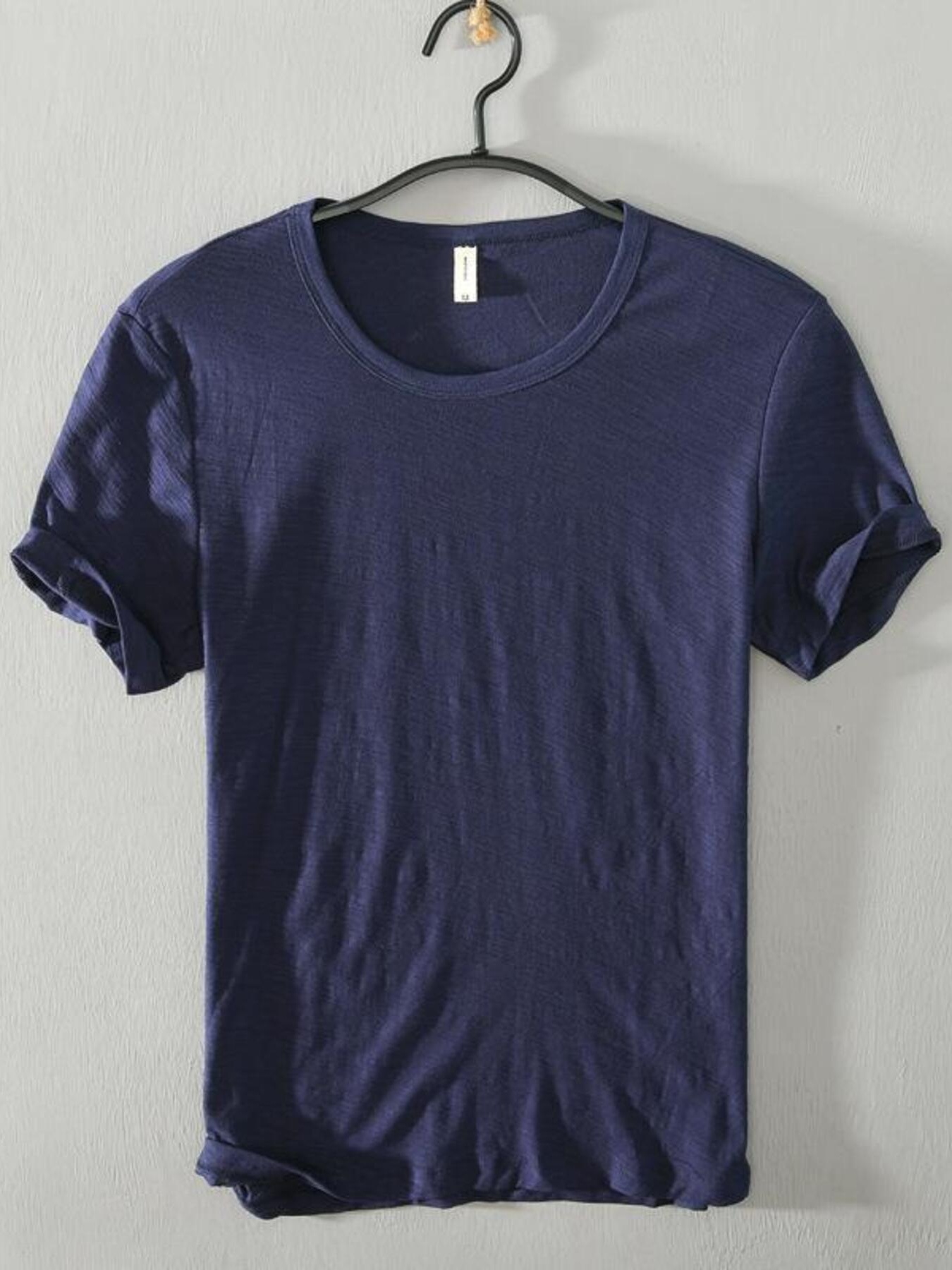 Men's Plus Size Basic Style Round Neck Short Sleeve T-Shirt