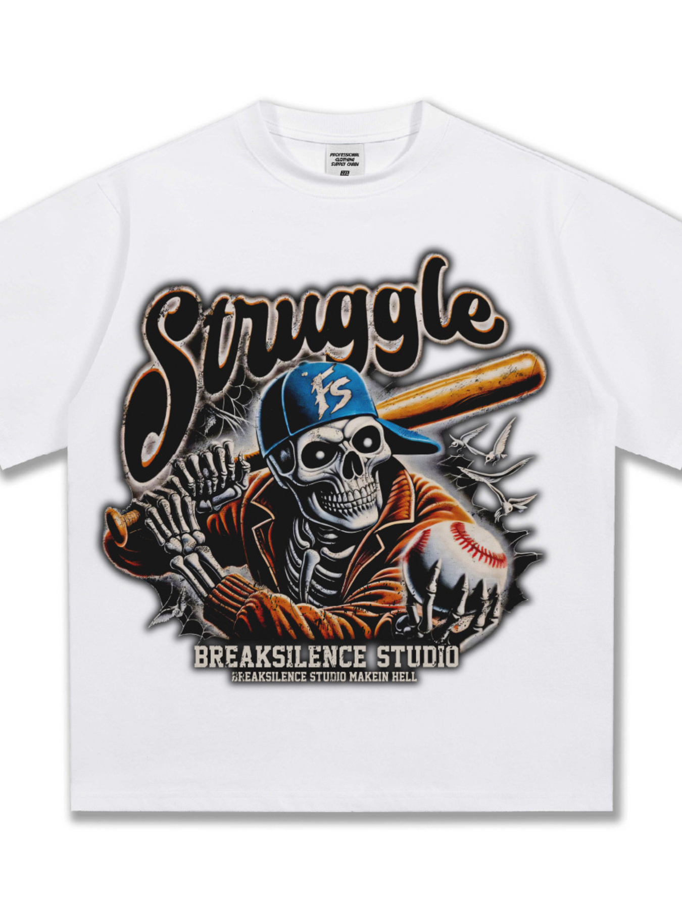 Men's Graphic Round Neck Short Sleeve T-Shirt