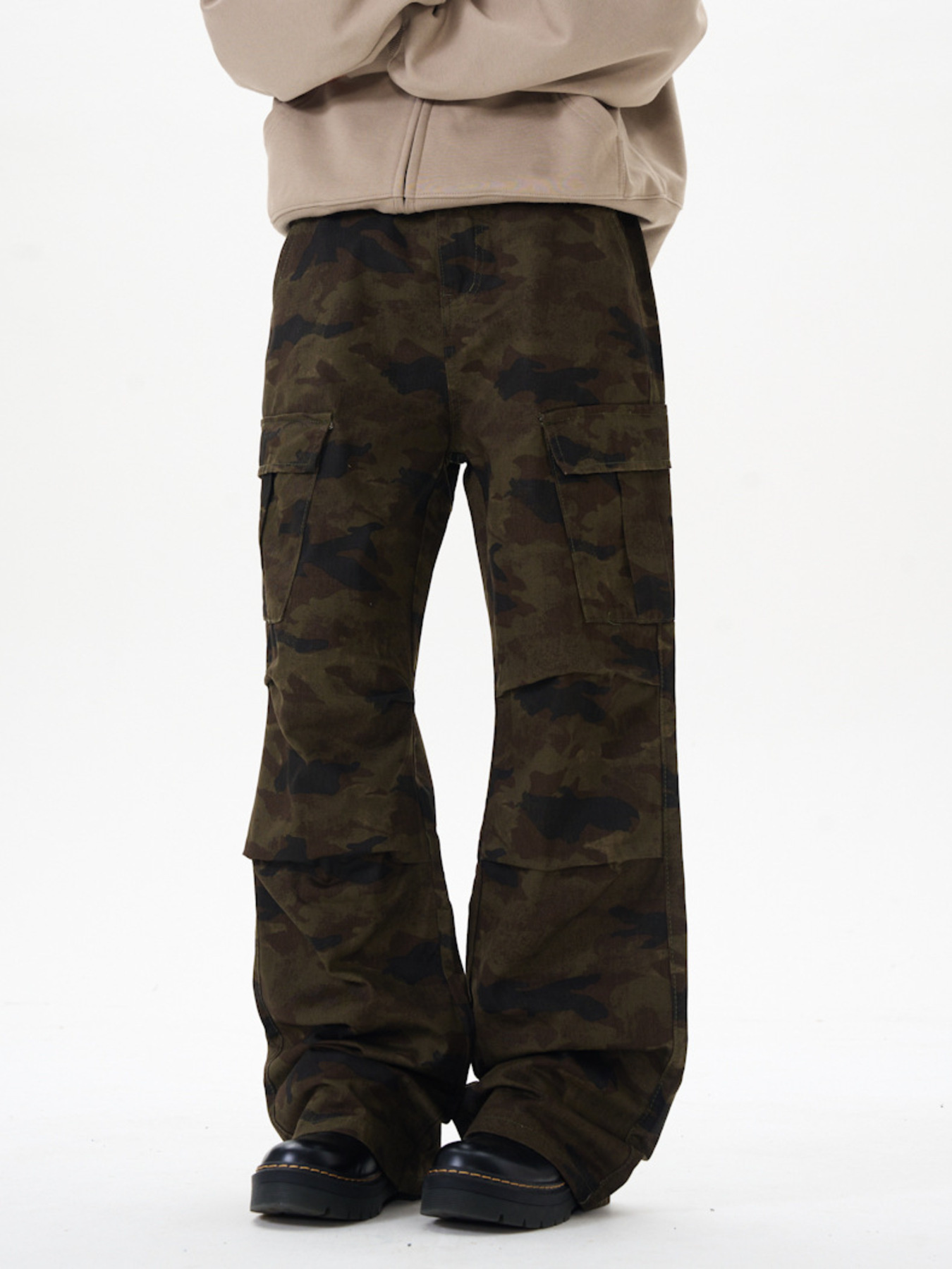 Men's Camouflage Wide Leg Pants