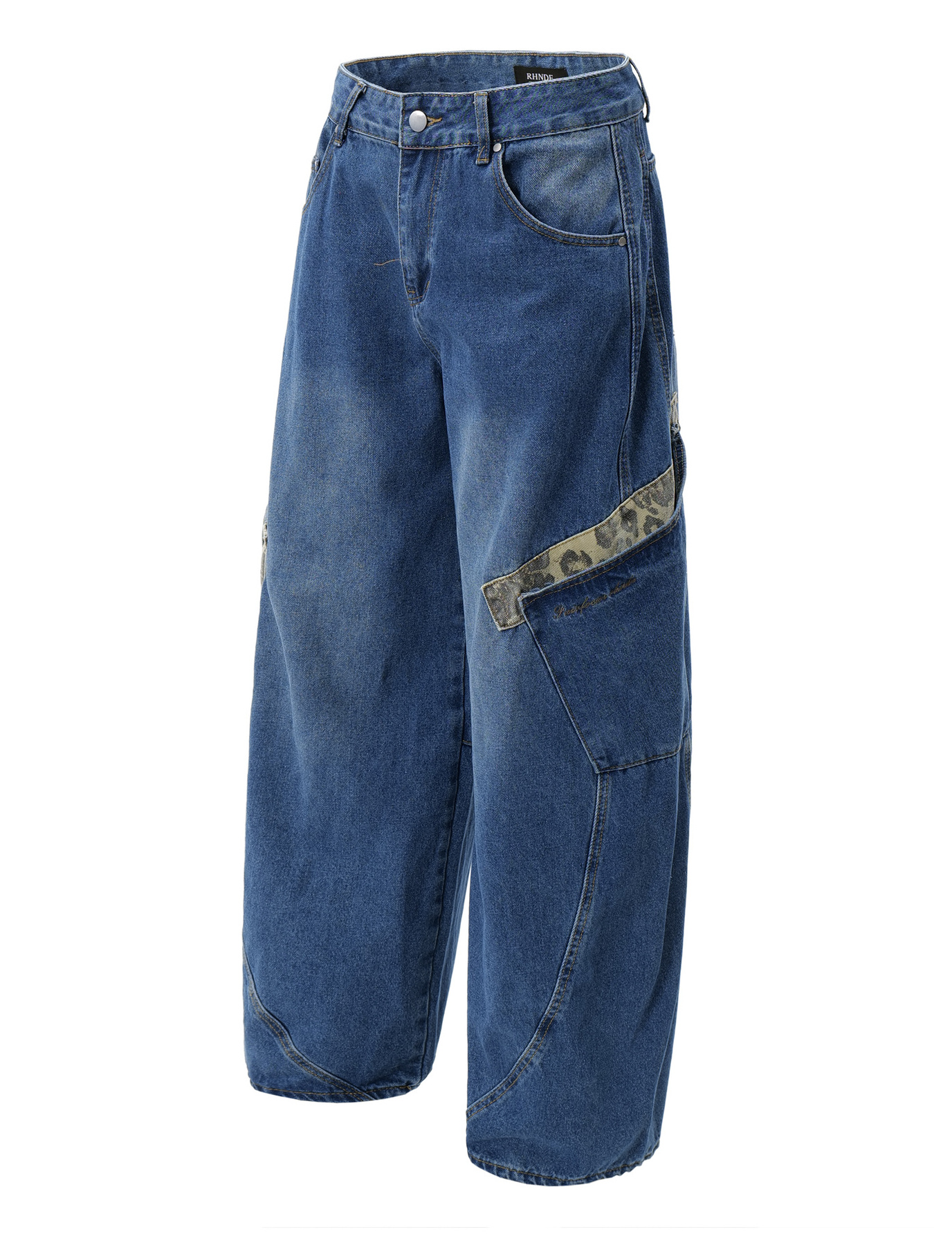 Men's Oversized Cargo Jeans
