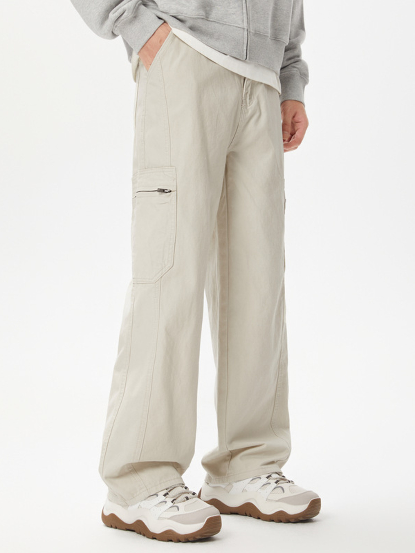 Me's Wide Leg Cargo Pants