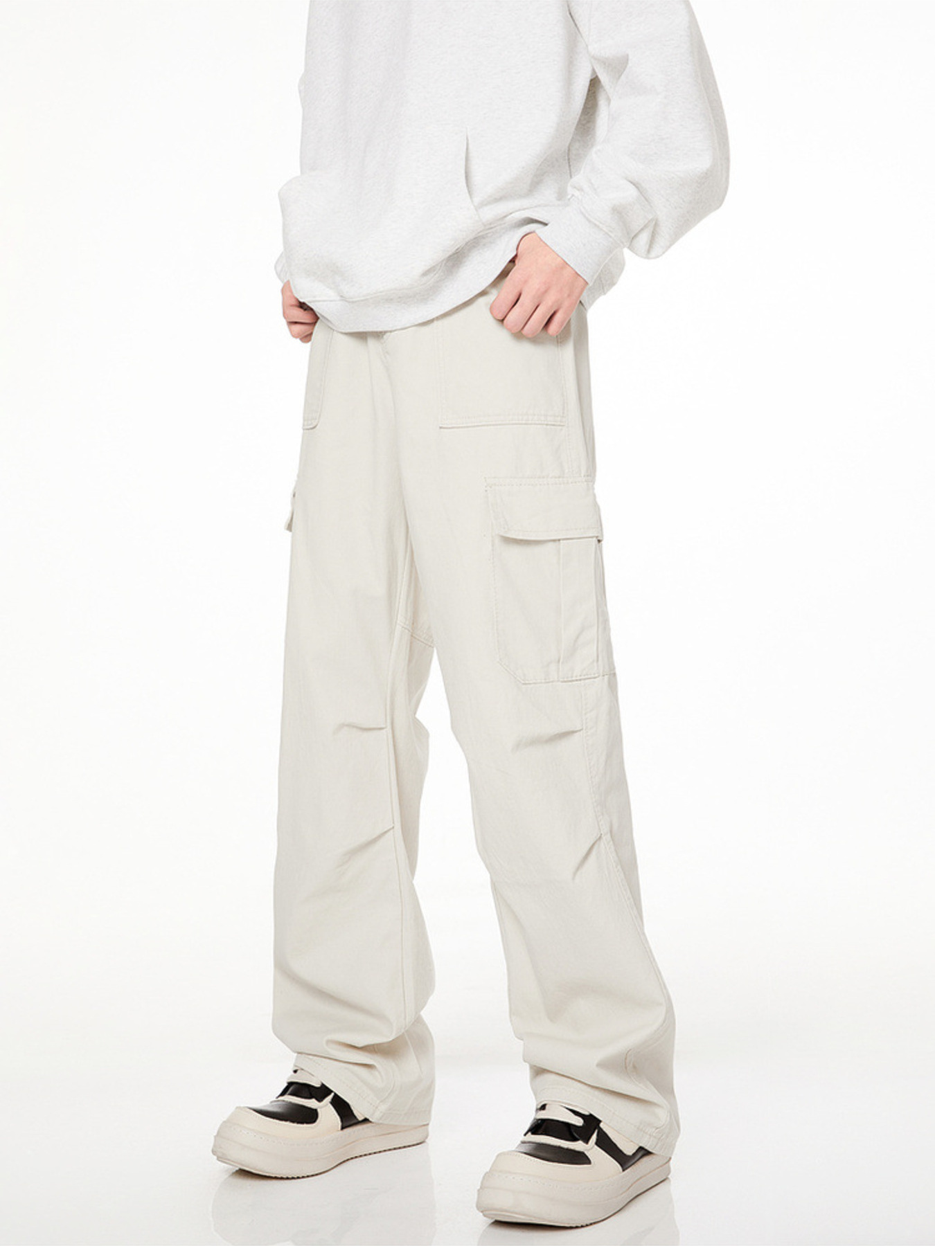 Men's Full Size Loose Fit Cargo Pants Plus Size