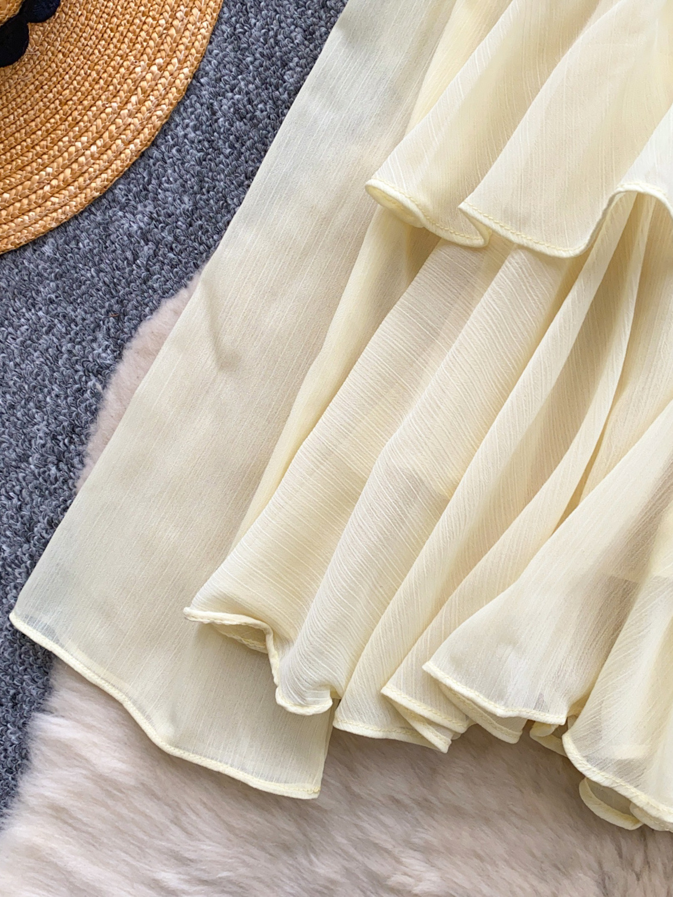 Ruffle Tiered Chiffon Blouse 4