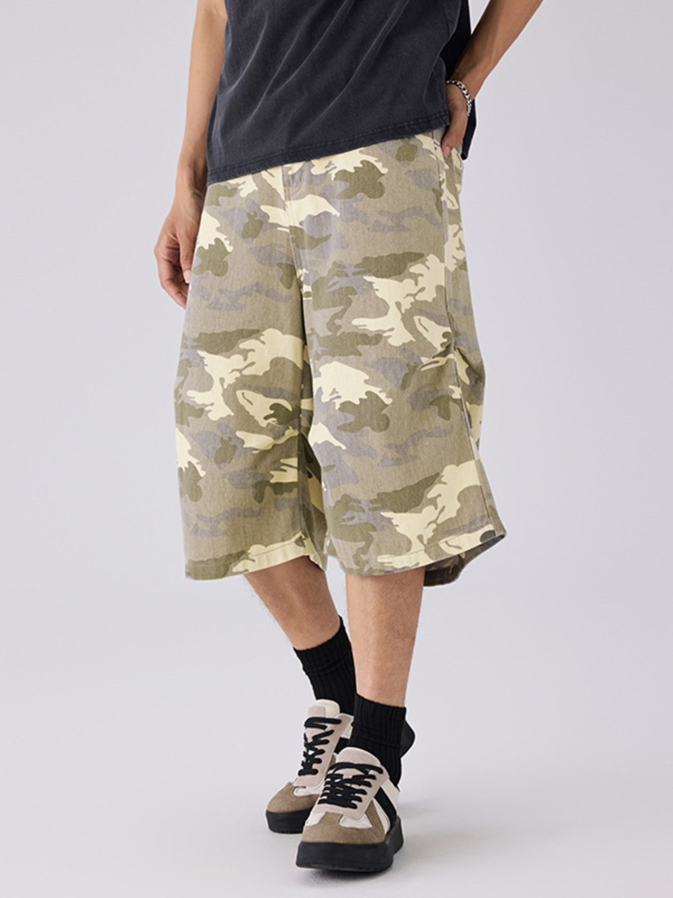 Men's Casual Camouflage Shorts