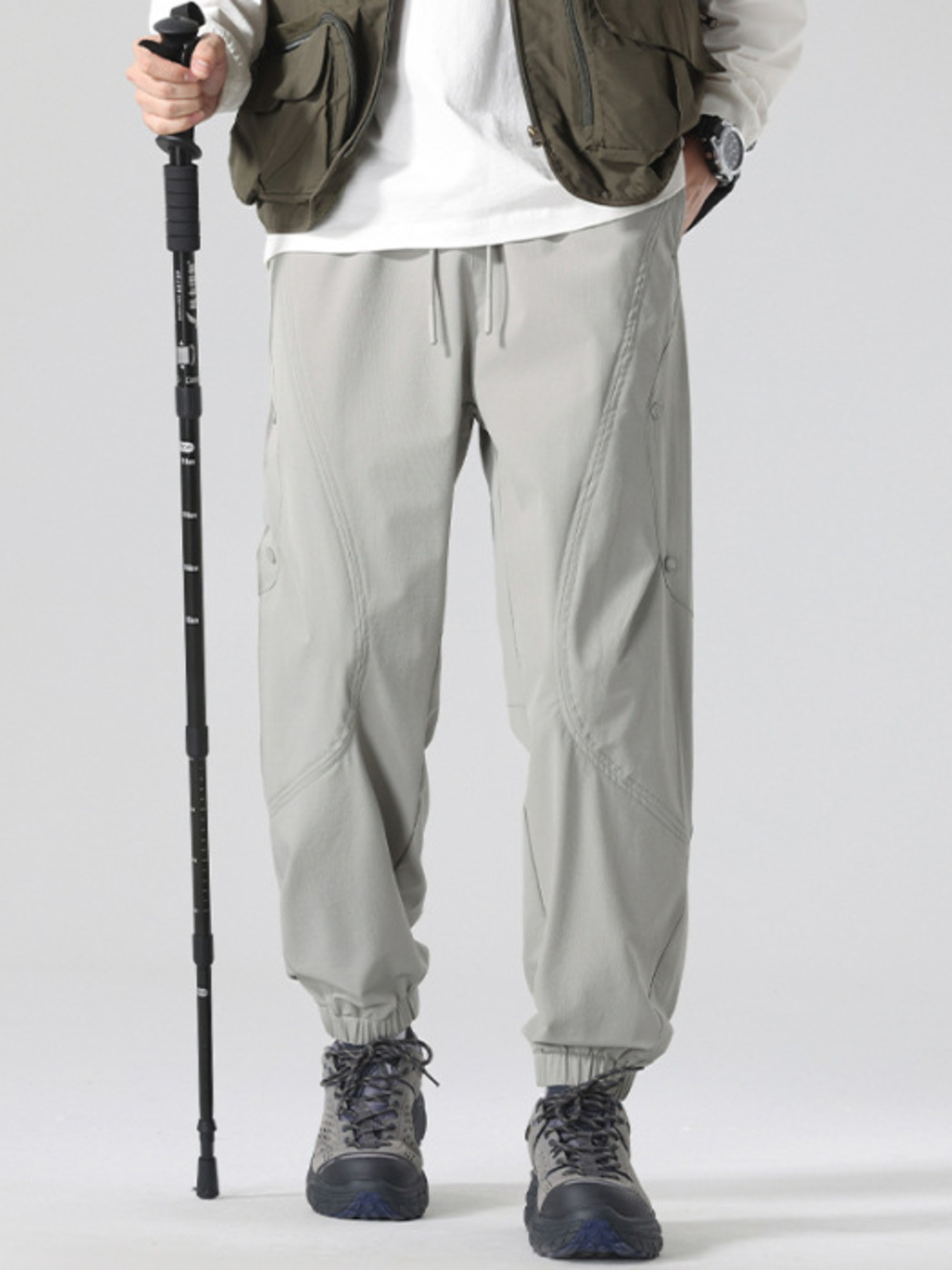 Men's Plus Size Casual Drawstring Joggers