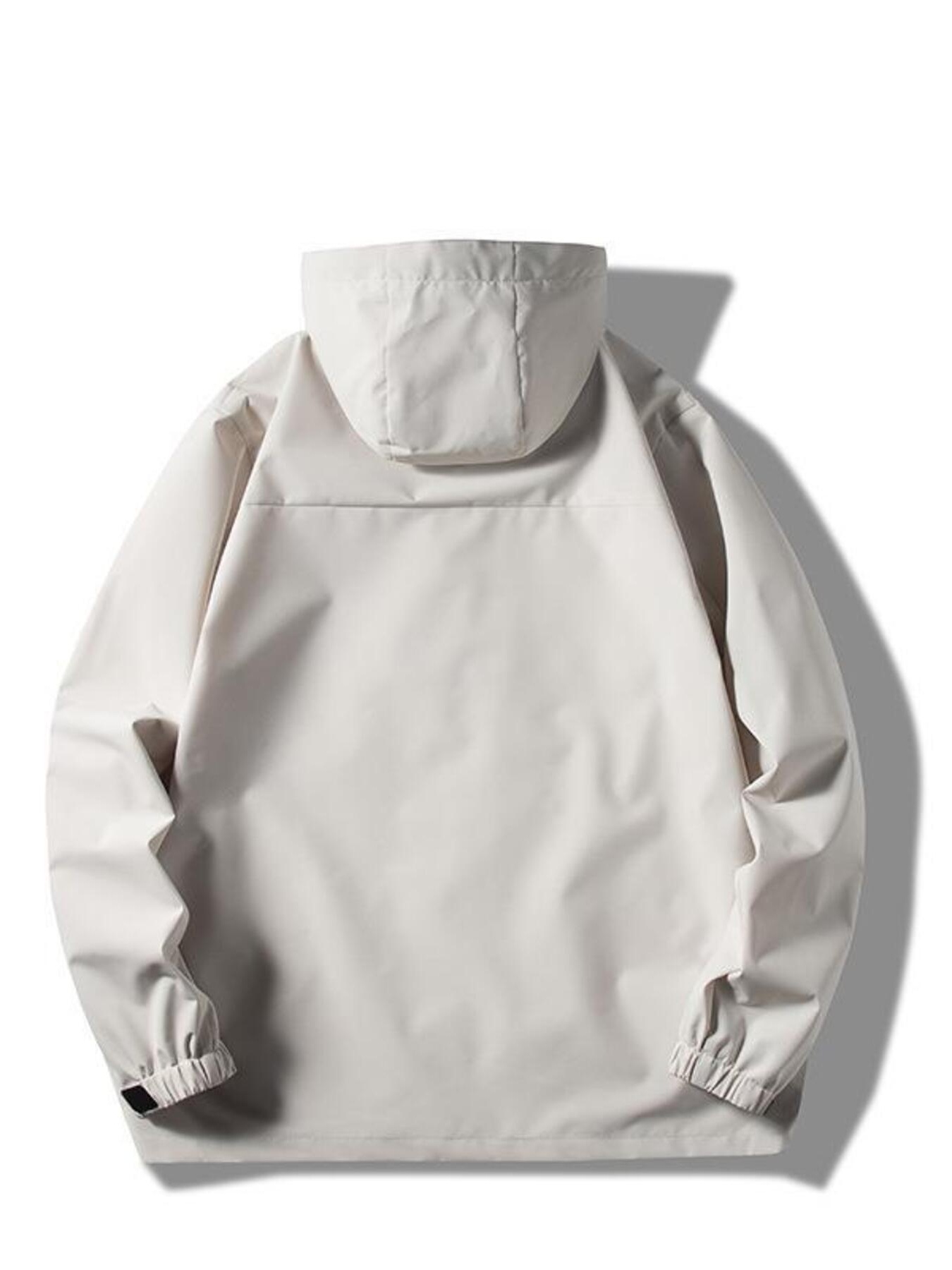 Men's Plus Size Long Sleeve Hooded Jacket