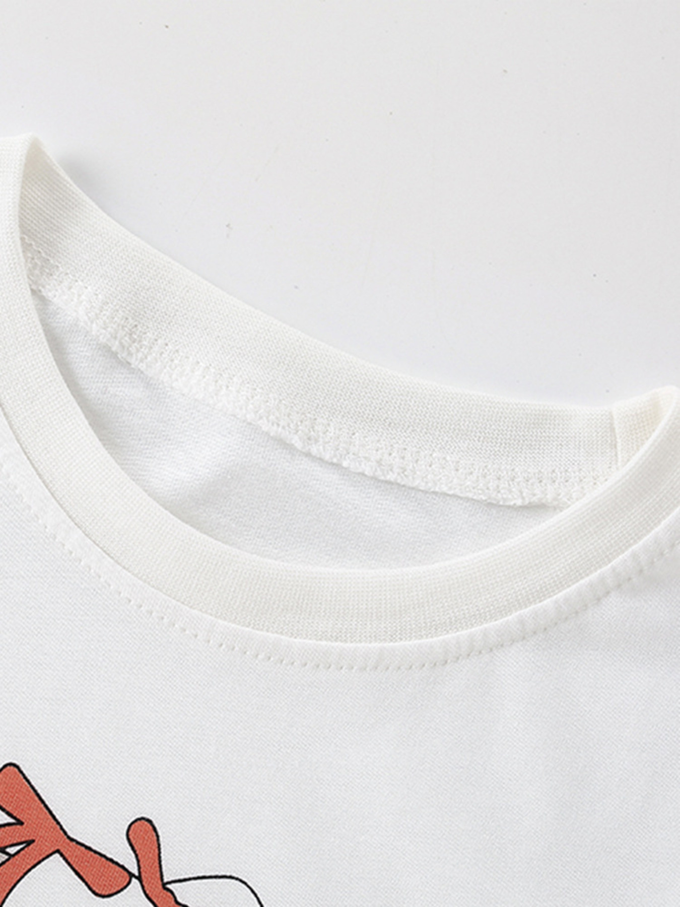 Children's Cute Bunny Graphic Short Sleeve T-Shirt