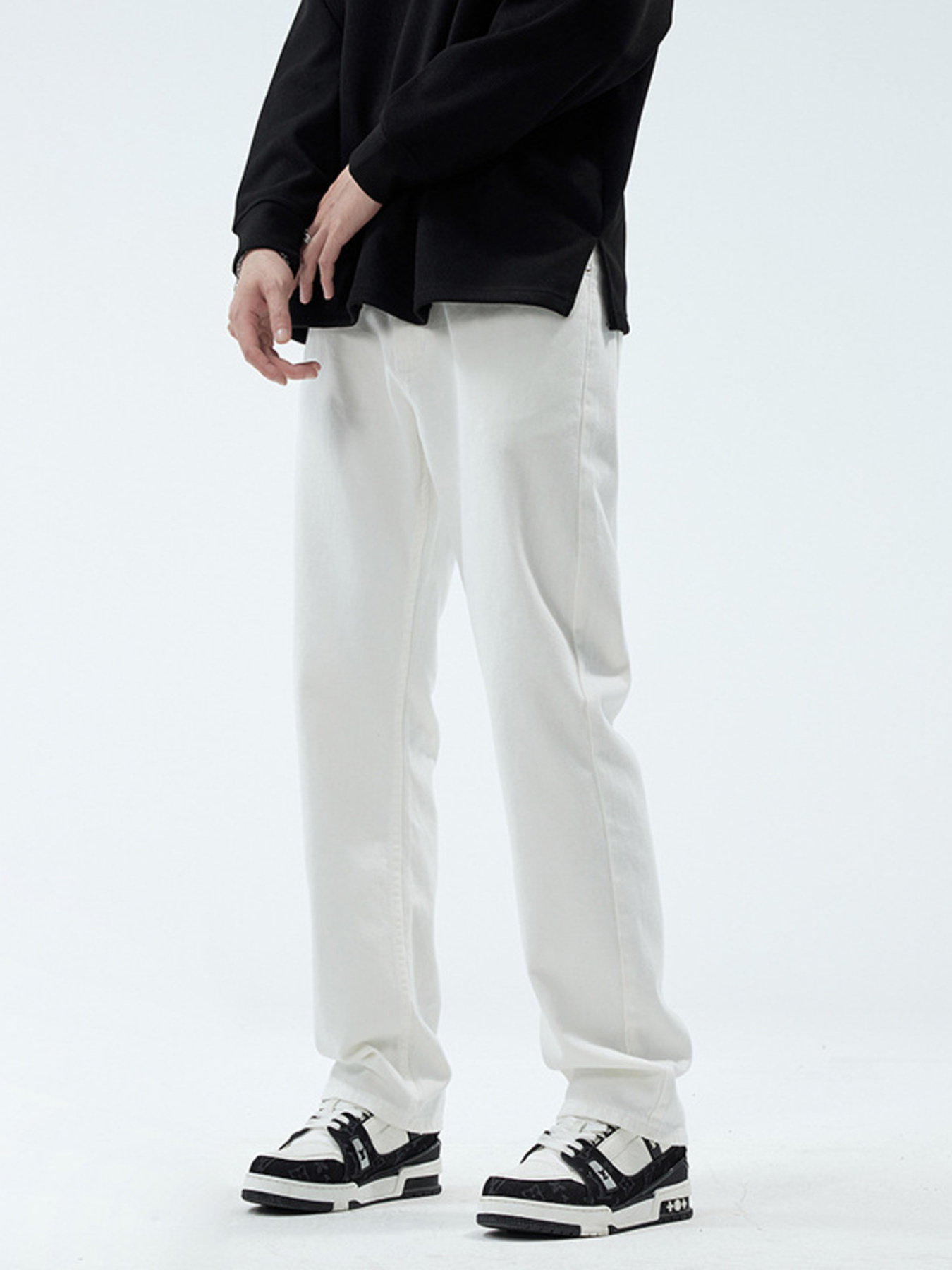 Men's Full Size Loose Fit Jeans Plus Size